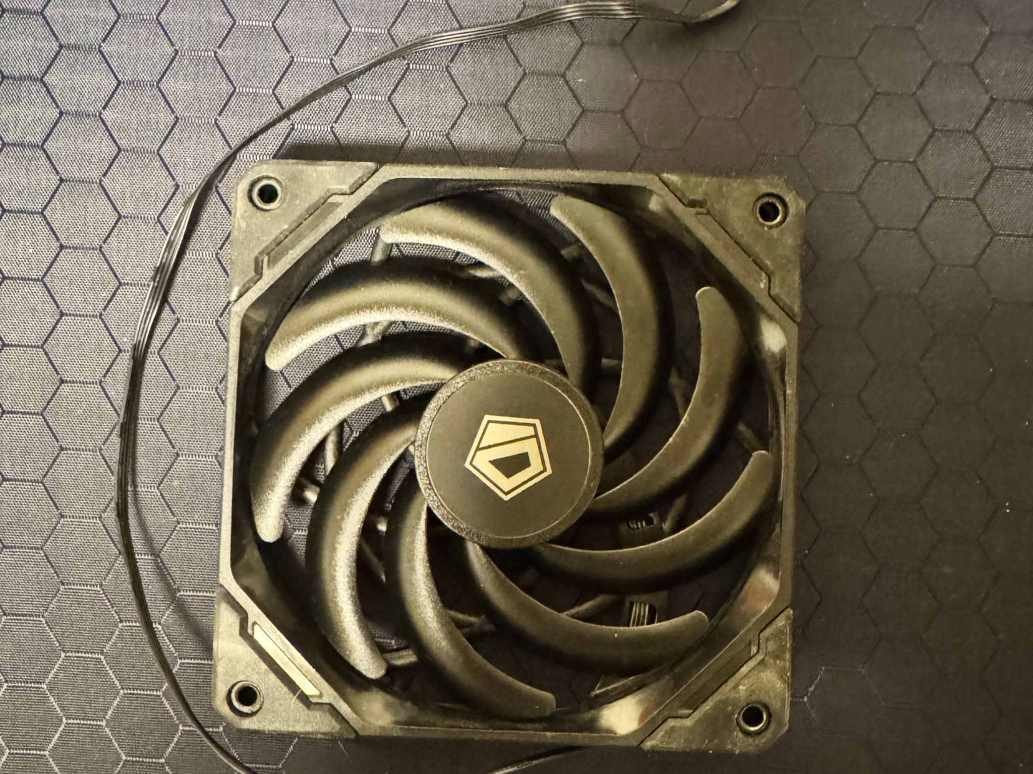 ID-COOLING IS-55 Black CPU Cooler Low Profile 55mm Height CPU Air Cooler (AMD/Intel)