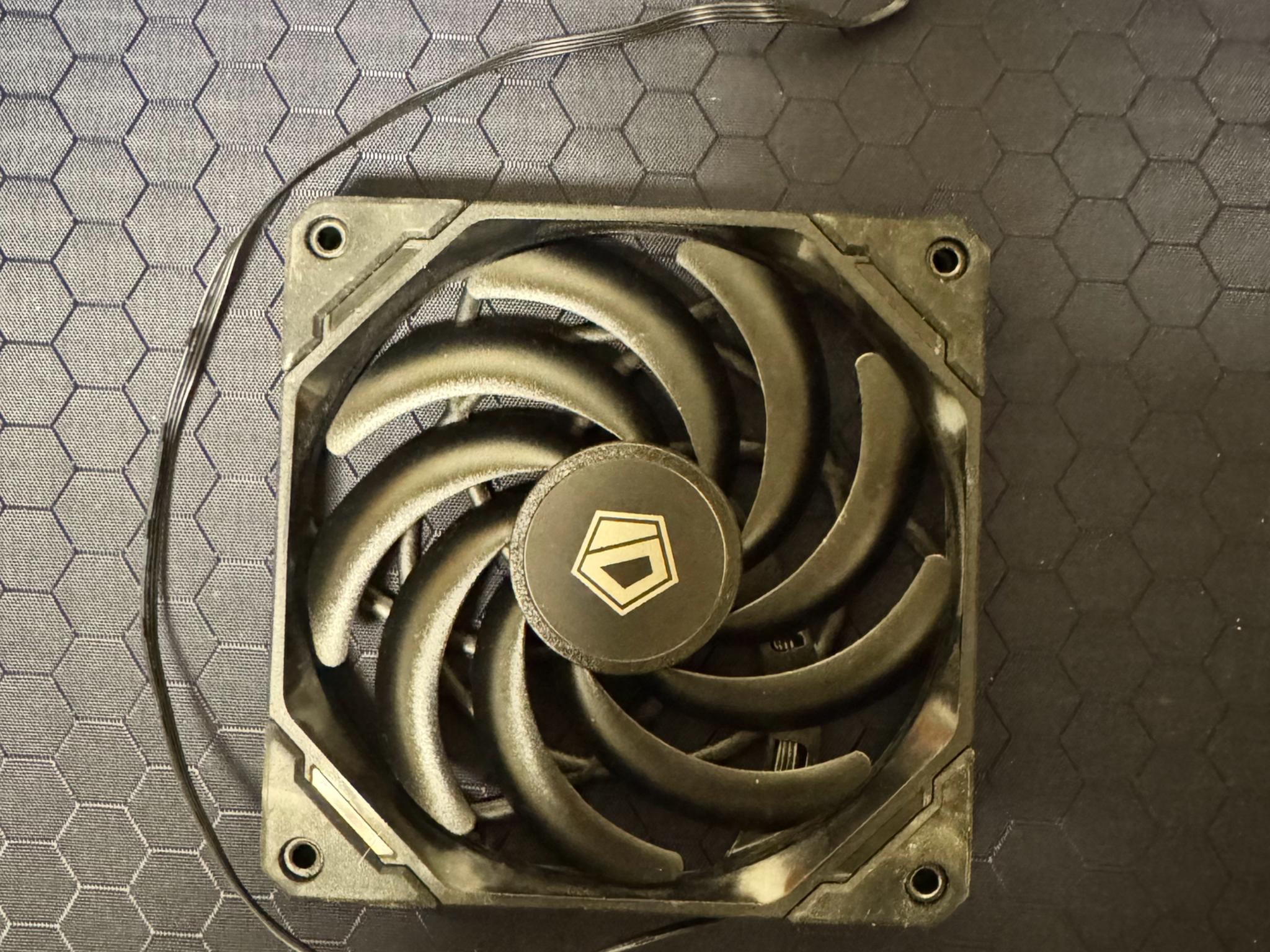 ID-COOLING IS-55 Black CPU Cooler Low Profile 55mm Height CPU Air Cooler (AMD/Intel)