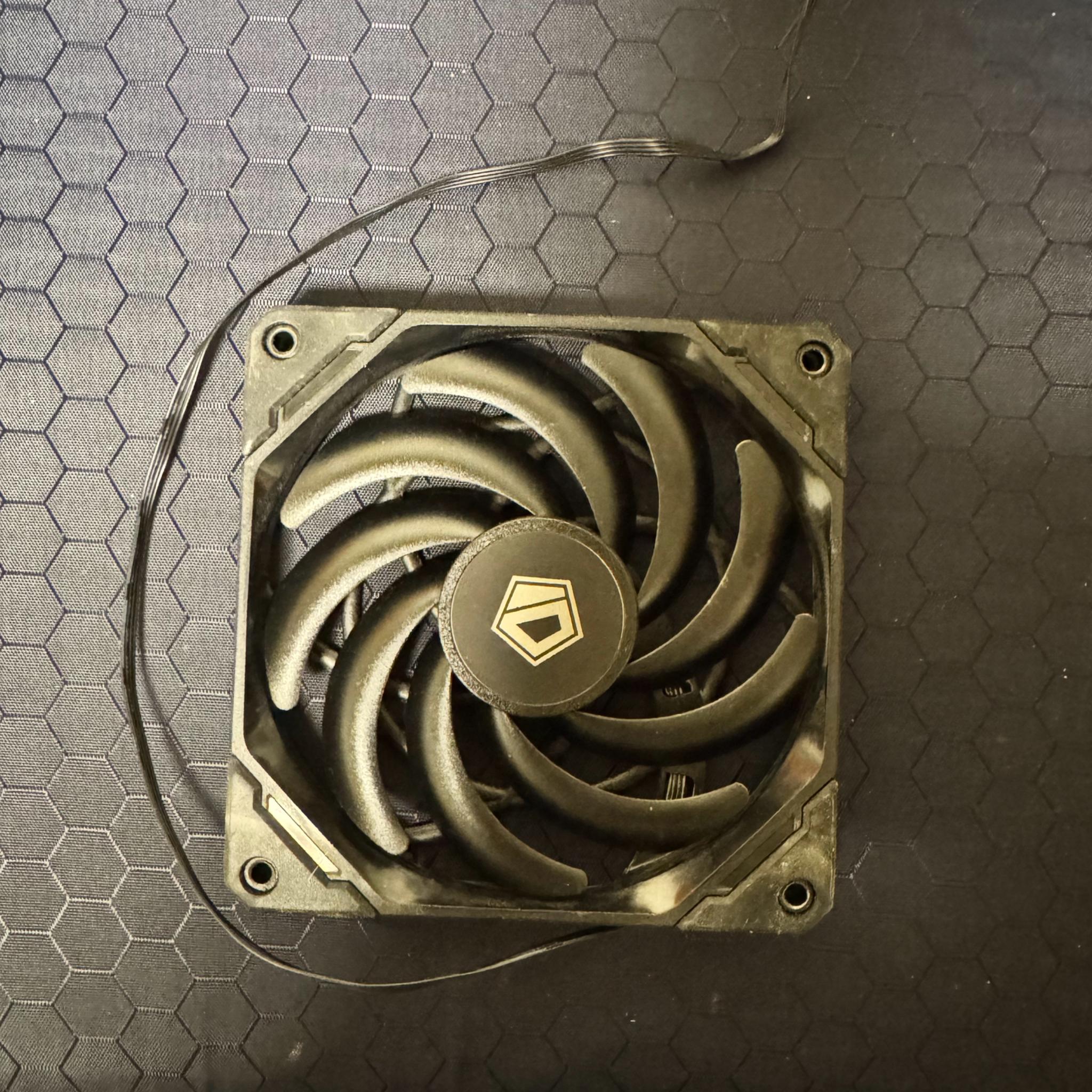 ID-COOLING IS-55 Black CPU Cooler Low Profile 55mm Height CPU Air Cooler (AMD/Intel)