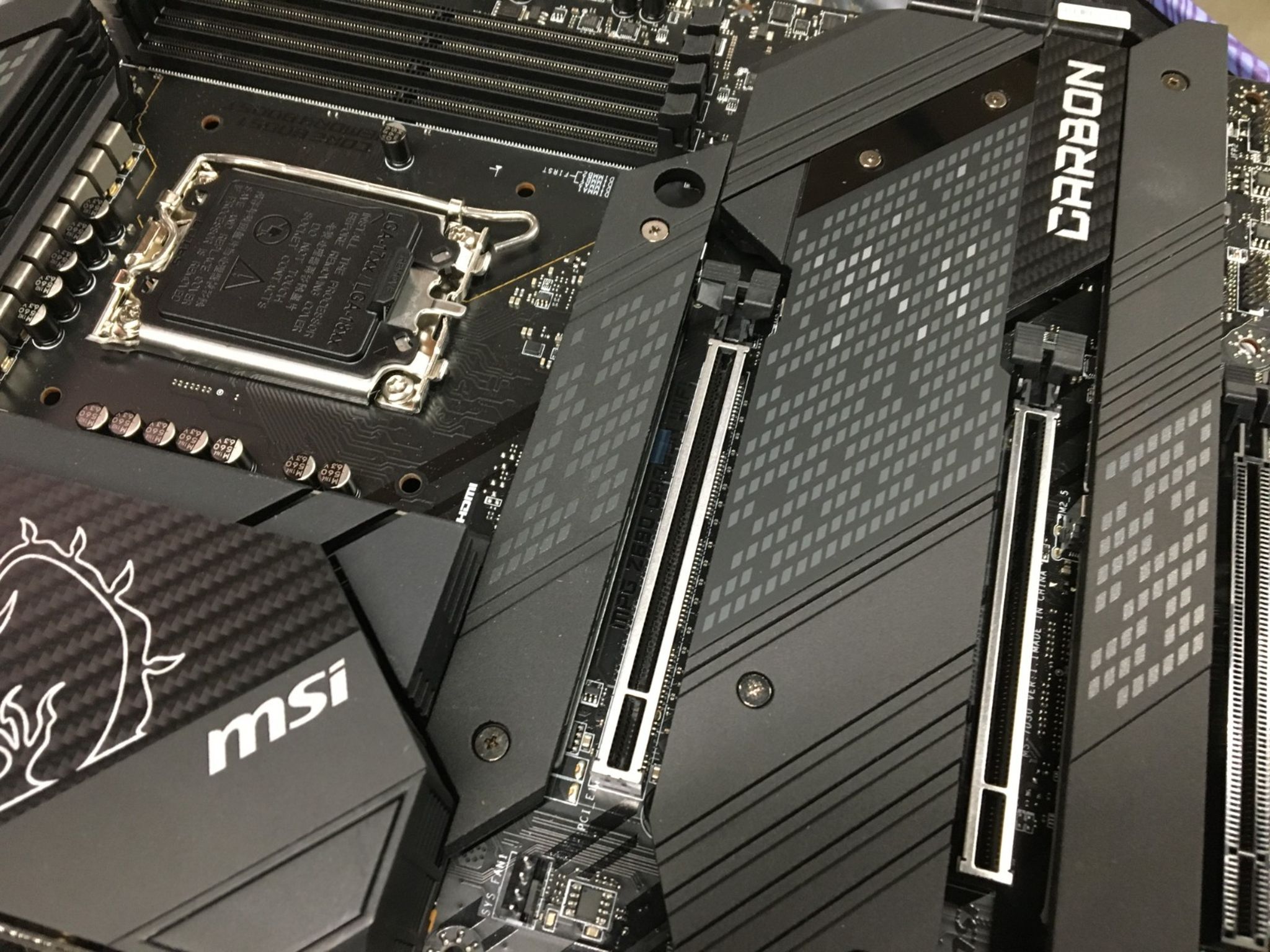 MSI MPG Z790 CARBON WIFI LGA 1700 DDR5 ATX Motherboard - Open Box Board Only