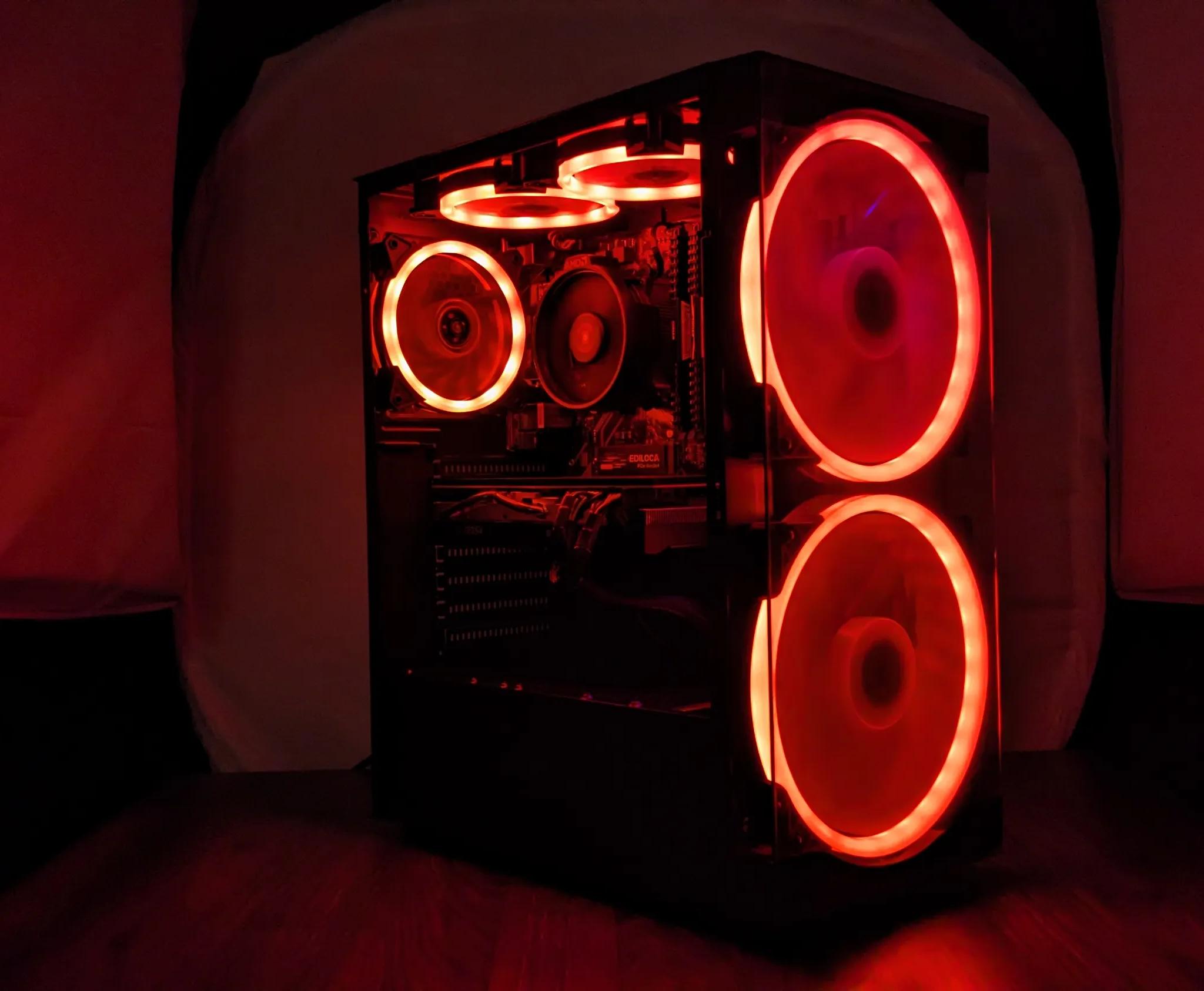 GamerSxin Custom 5700 XT R5 3600 16GB 3200mhz 1TB NVMe. Gaming Desktop