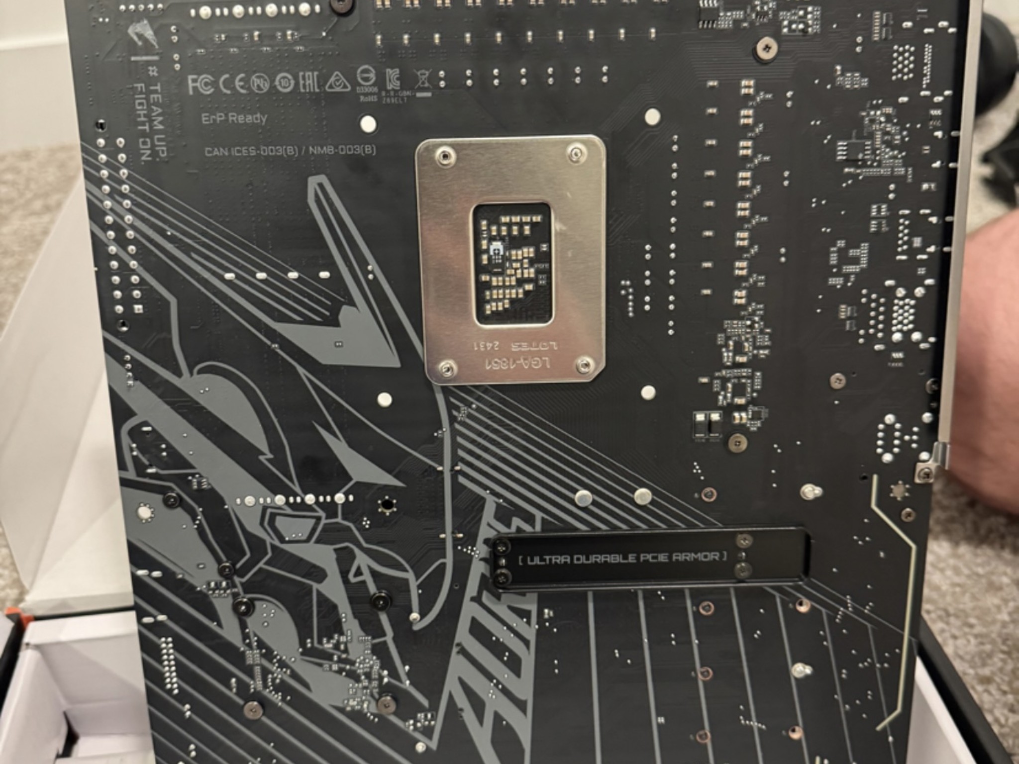 Gigabyte AORUS Z890 AORUS ELITE WiFi 7 motherboard