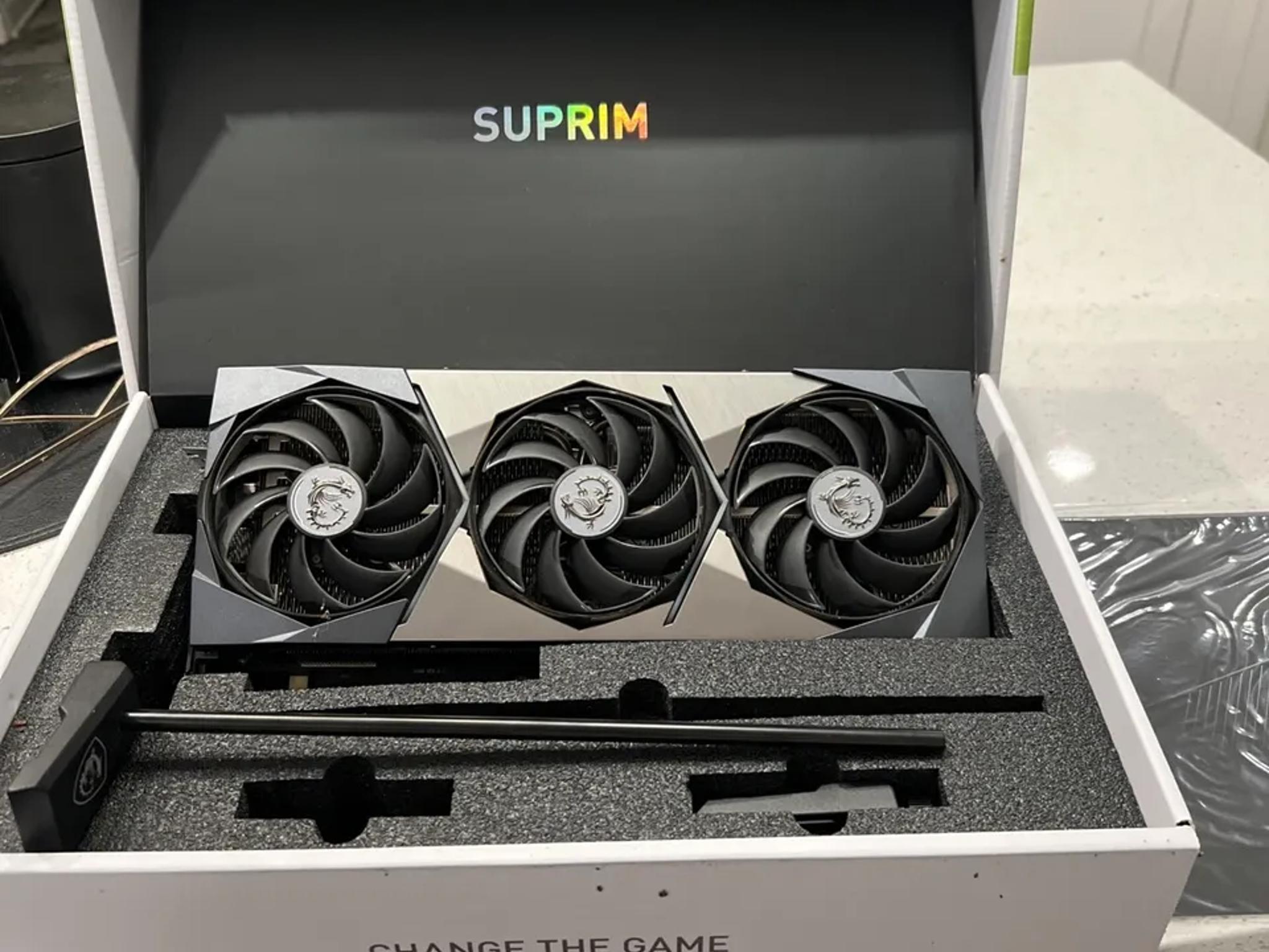 MSI GeForce RTX 3080 SUPRIM X 10G