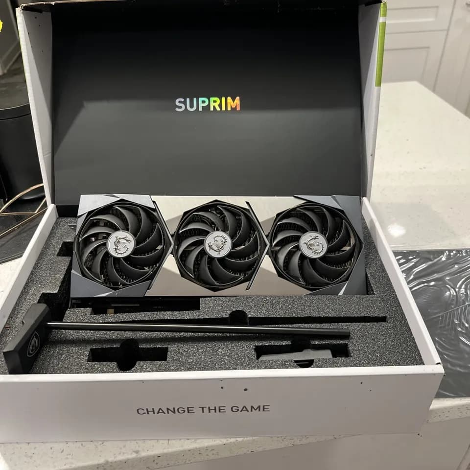 MSI GeForce RTX 3080 SUPRIM X 10G