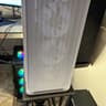White Gaming PC GTX 1060 6GB w/16GB DDR4 3200MT/s XPG RGB RAM - 512 GB NVMe SSD + 120GB SATA 3 SSD