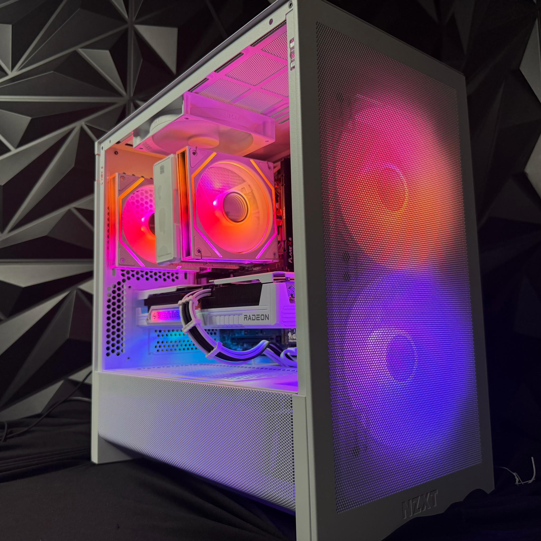 ⚪⚫⚡ MID YANG BANG ⚡⚫⚪ Ryzen 5 9600X| RX 9060XT| 16 GB DDR5| 1.25 TB NVMe| 650W PSU
