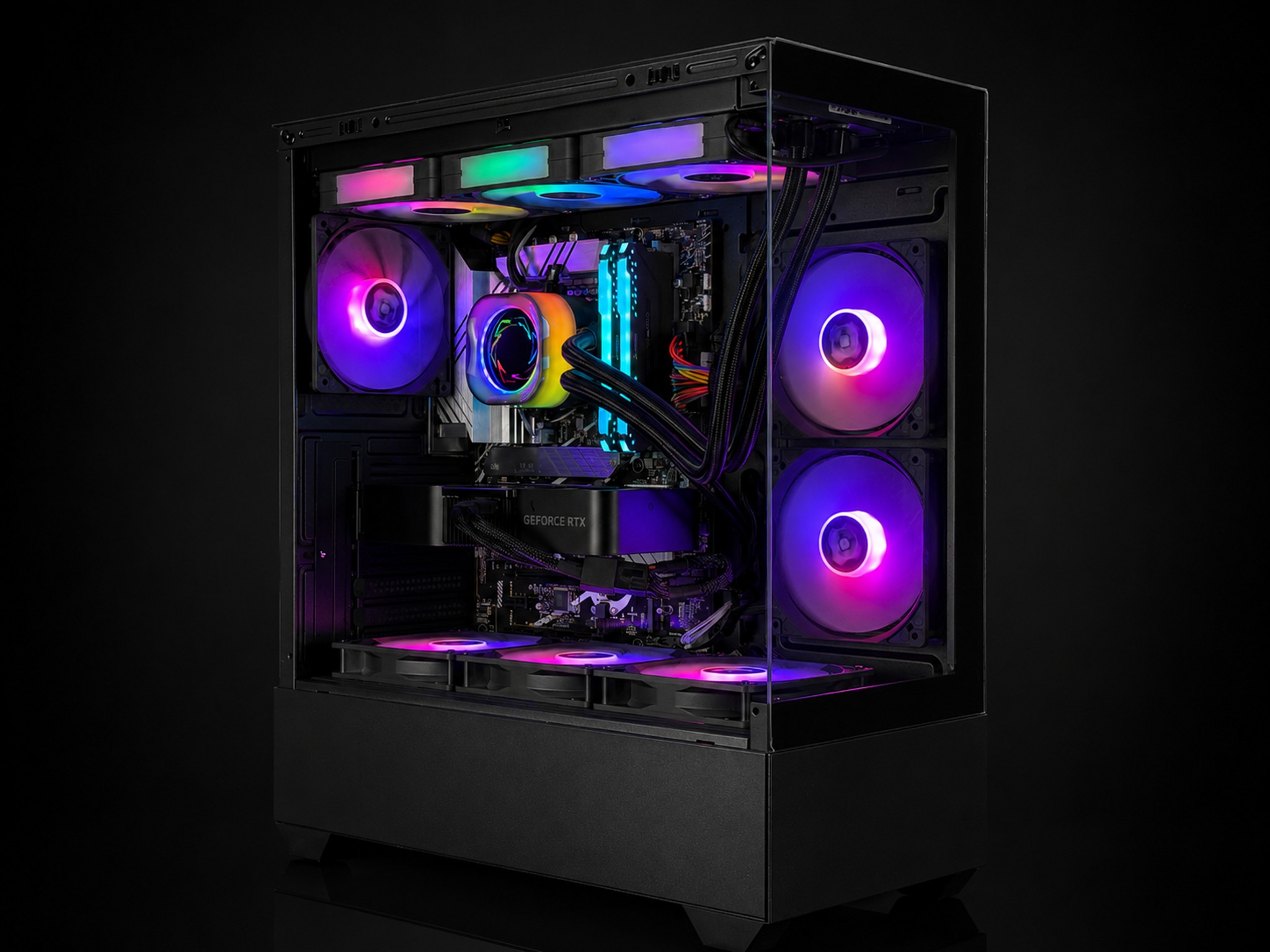🟣 NOVA Gaming PC | RTX 4070 Super | i5-14600k | 32gb | 1tb NVME | Custom LCD AIO | Free Shipping