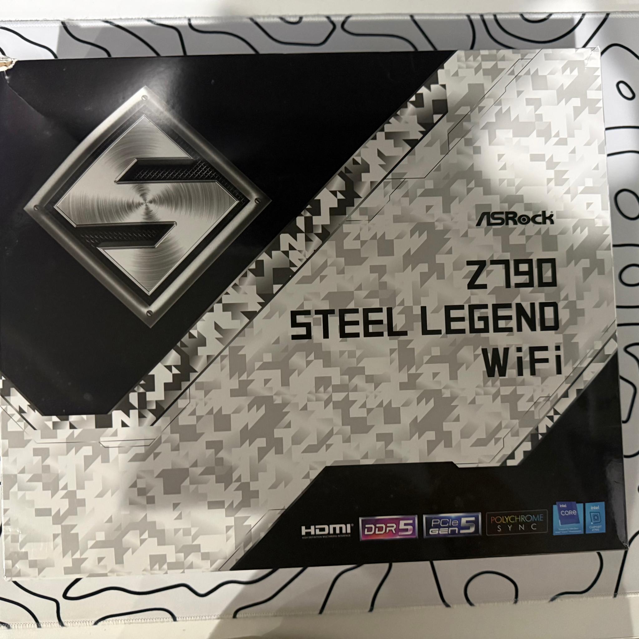 🔥Intel i9-13900K + ASRock Z790 Steel Legend WiFi | OG boxes - CPU/Mobo Combo🔥