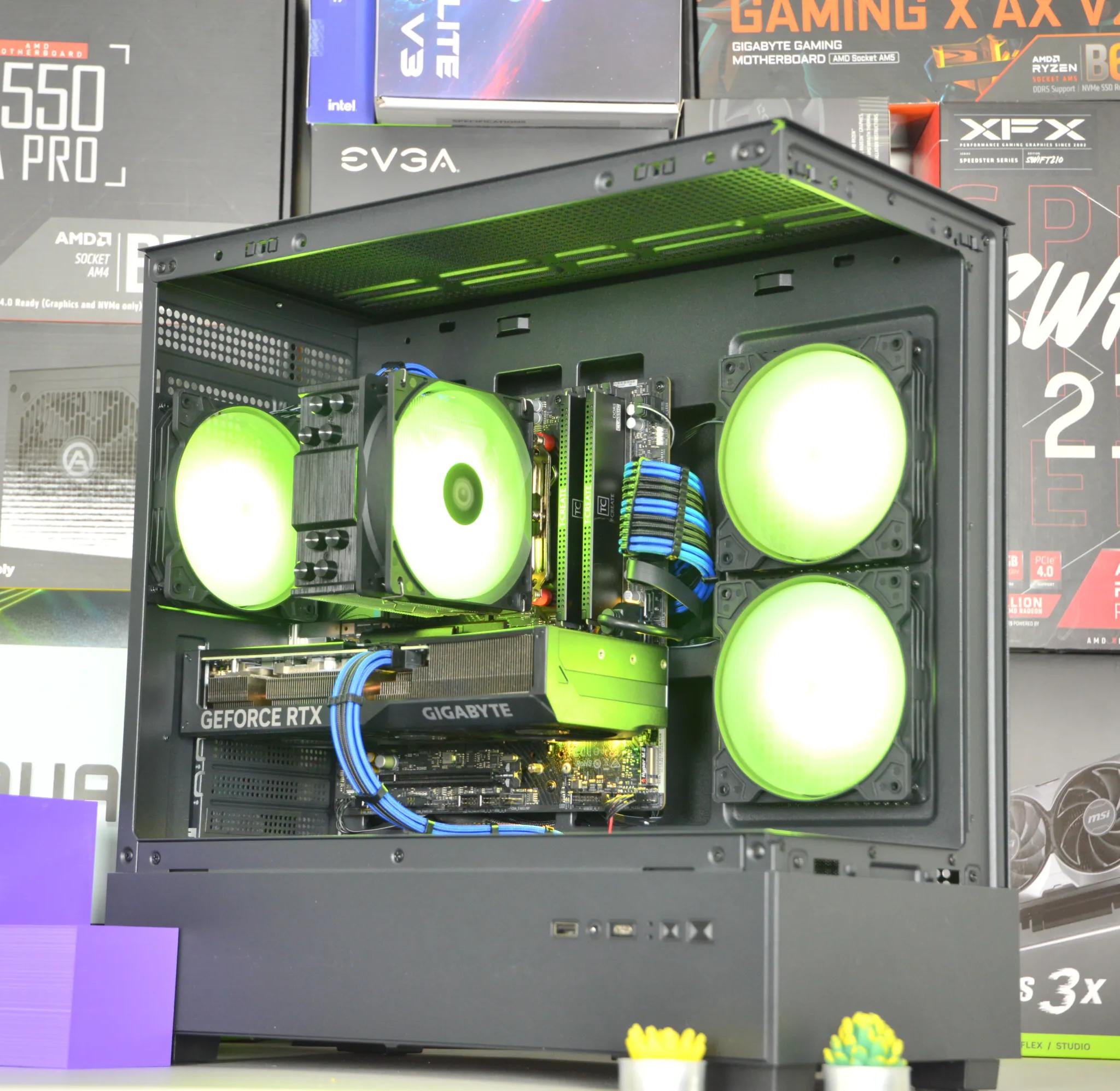 ⚡EXTREME⚡| RTX 4070 12GB| RYZEN 5 7500F | 32 GB DDR5 RAM | 2TB NVME SSD | Electric Night 2.0 |