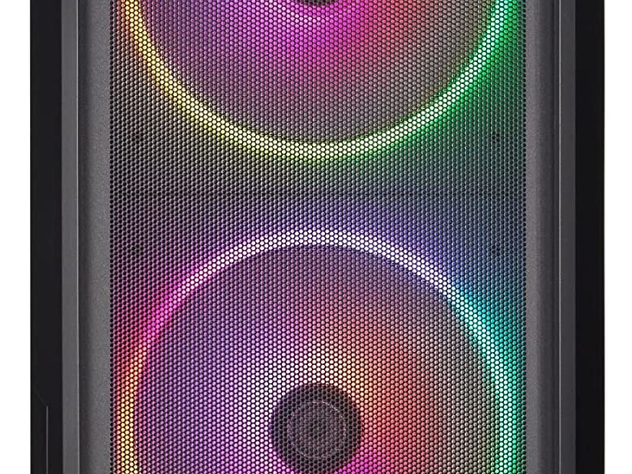 Lian Li Lancool 216 RGB Black ATX Mid Tower Case, 2X 160 mm ARGB Fans Included - LANCOOL 216RX