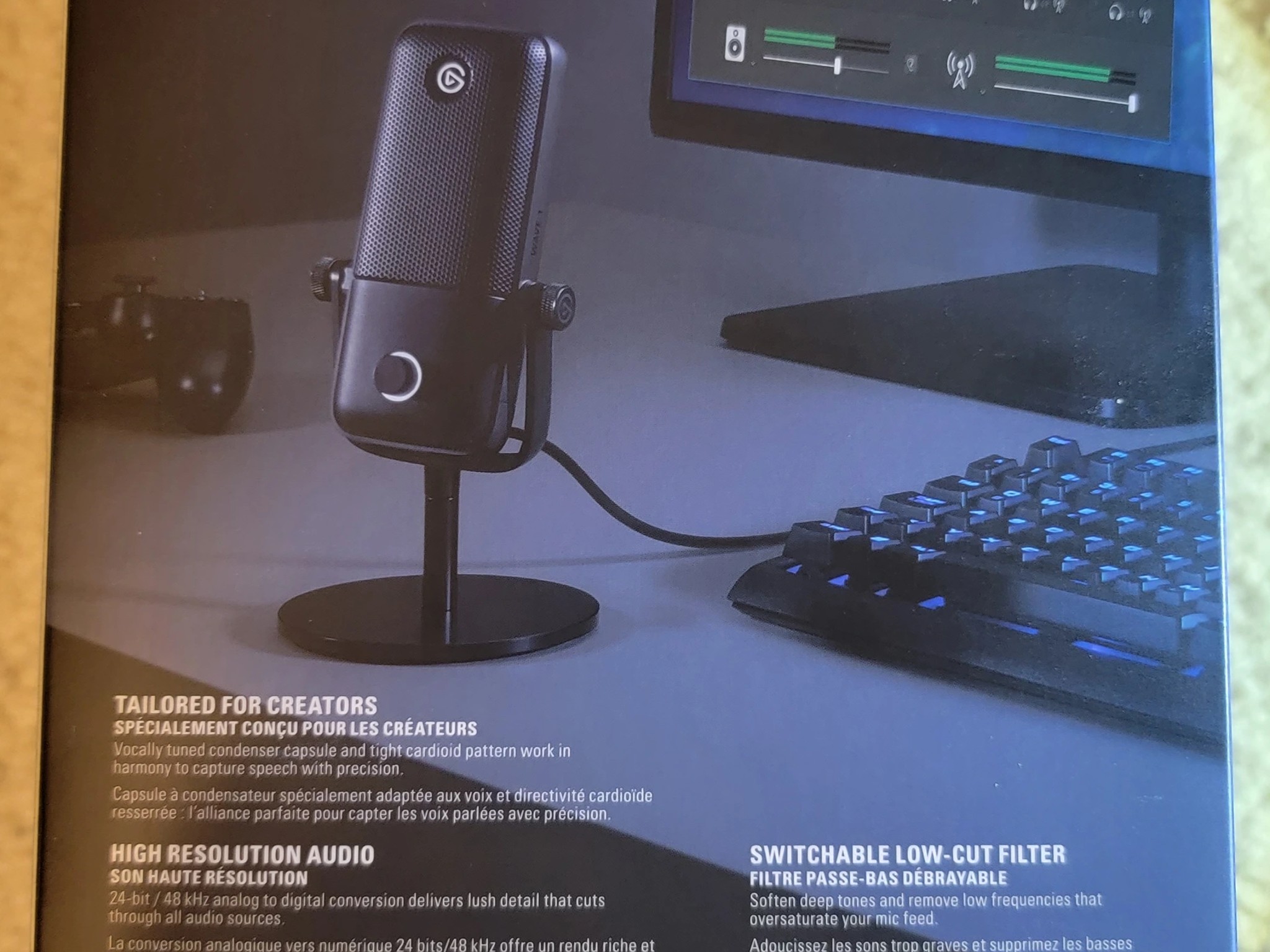 Elgato Wave:1 Cardioid USB Condenser Microphone Brand New Sealed