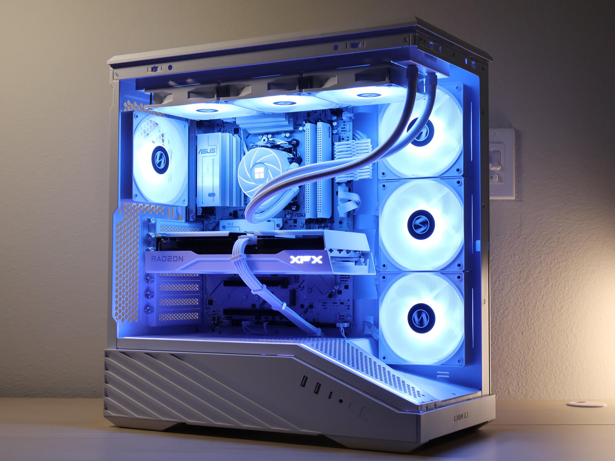 White AM5 Gaming PC | 9060XT | 7600x | 16GB DDR5 | 1TB SSD