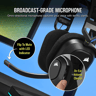 CORSAIR HS80 RGB WIRELESS Premium Gaming Headset with Spatial Audio — Carbon