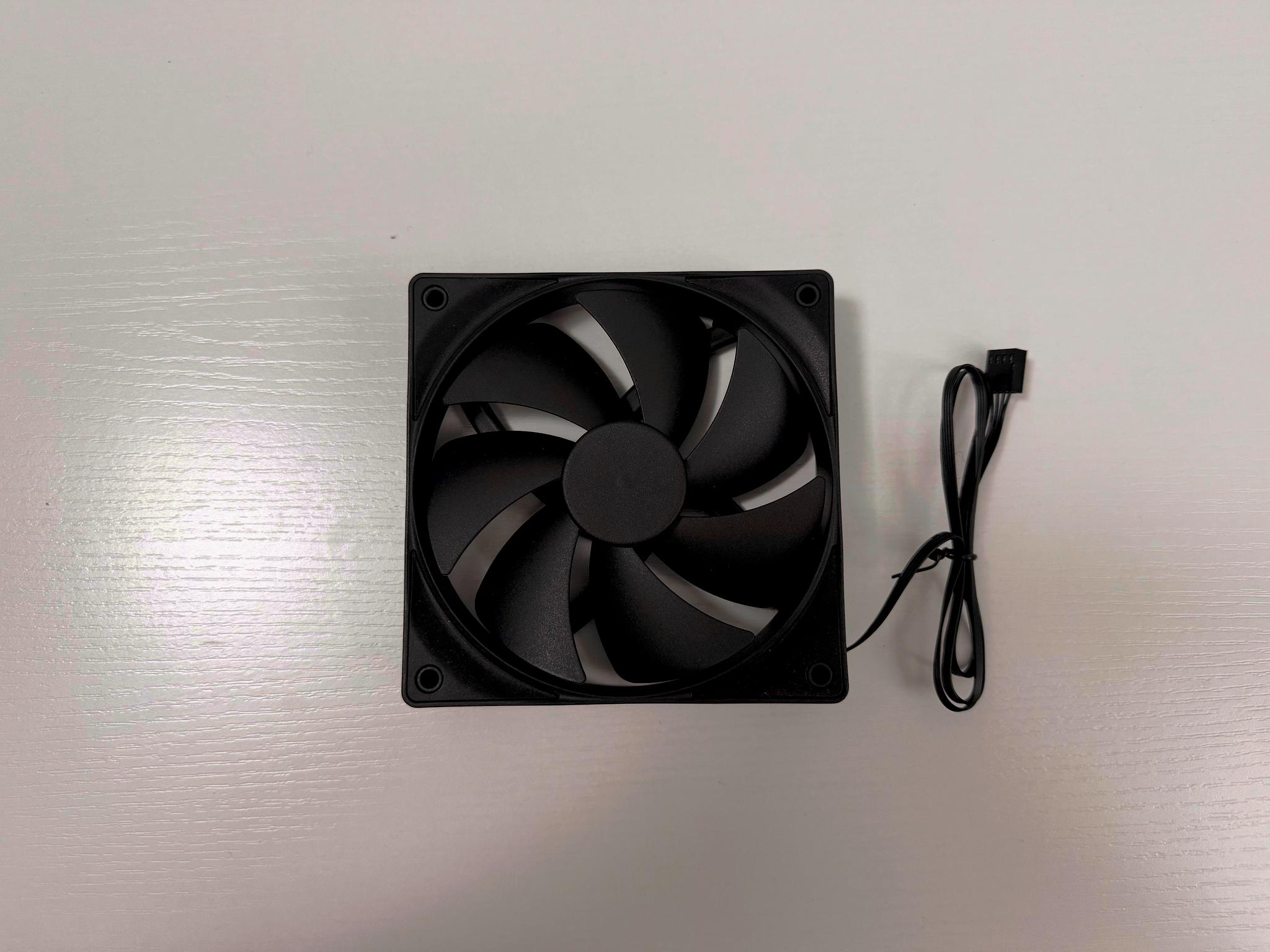 3x NZXT F120P 120mm Static Pressure PWM Case Fans