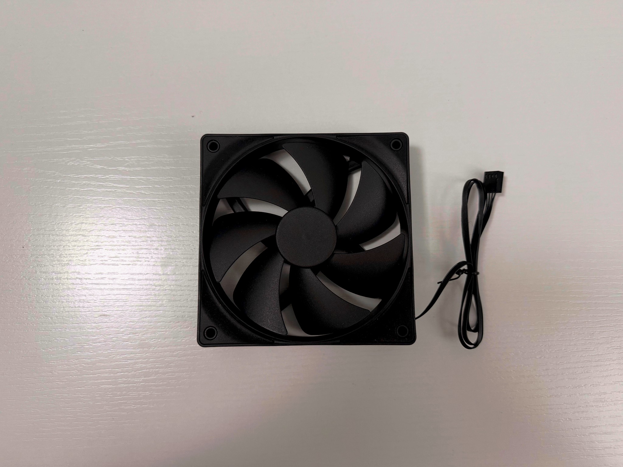 3x NZXT F120P 120mm Static Pressure PWM Case Fans
