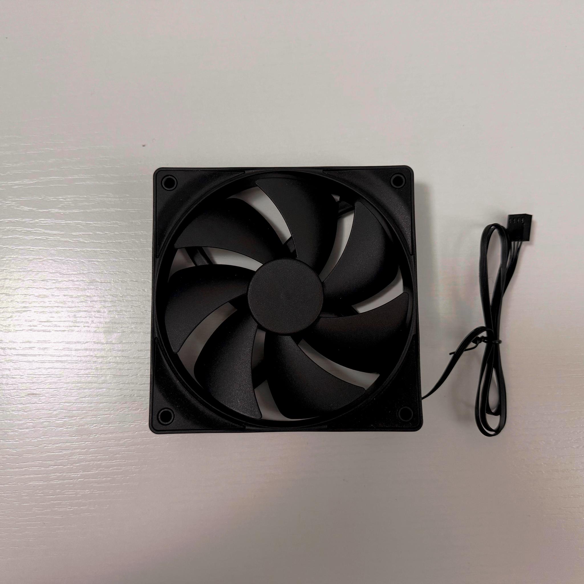 3x NZXT F120P 120mm Static Pressure PWM Case Fans