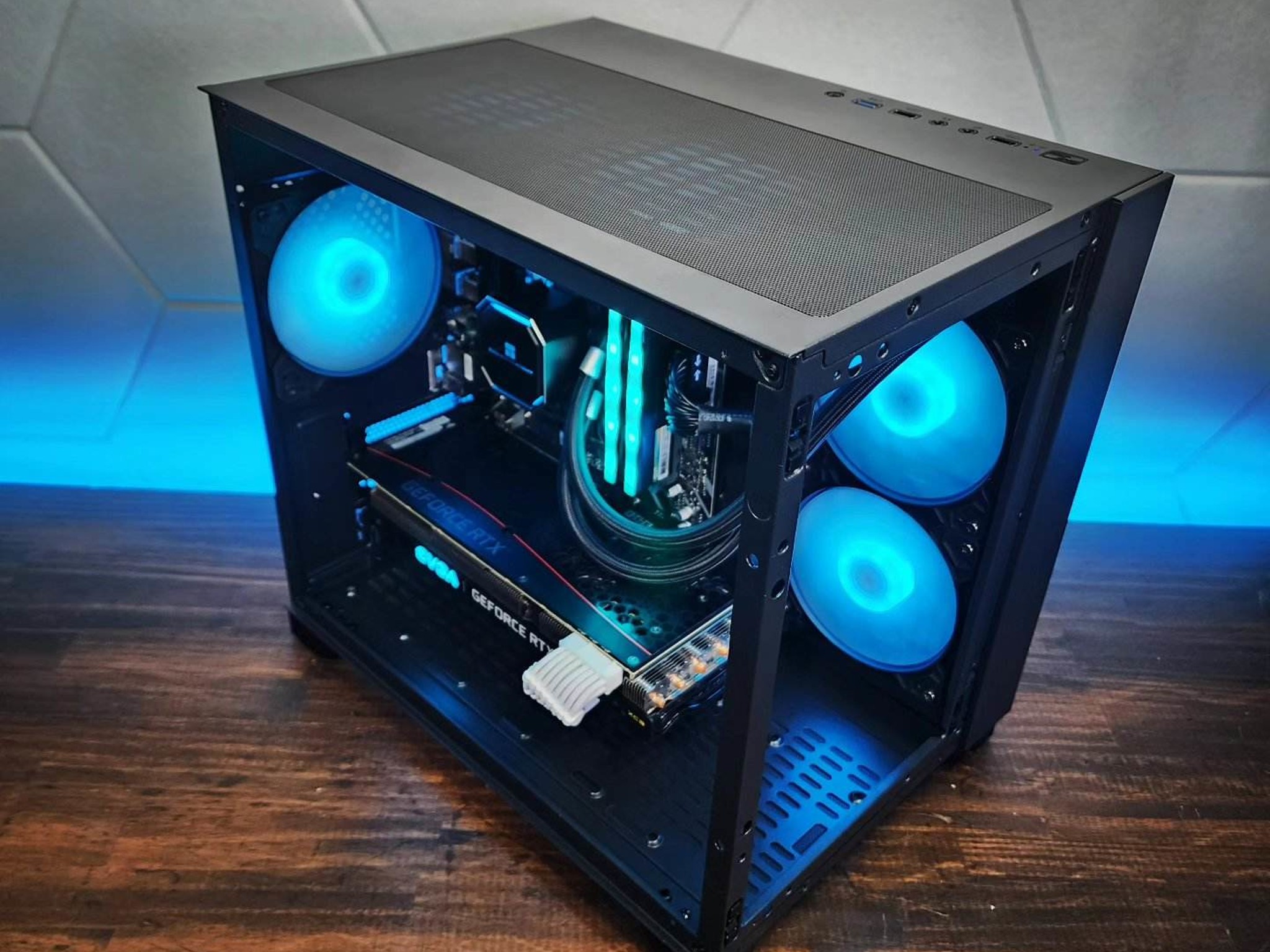 💙🖤💙 EVGA RTX 3070 XC3 // AMD Ryzen 7 5700G // Zenith RGB 32GB 3200MHz