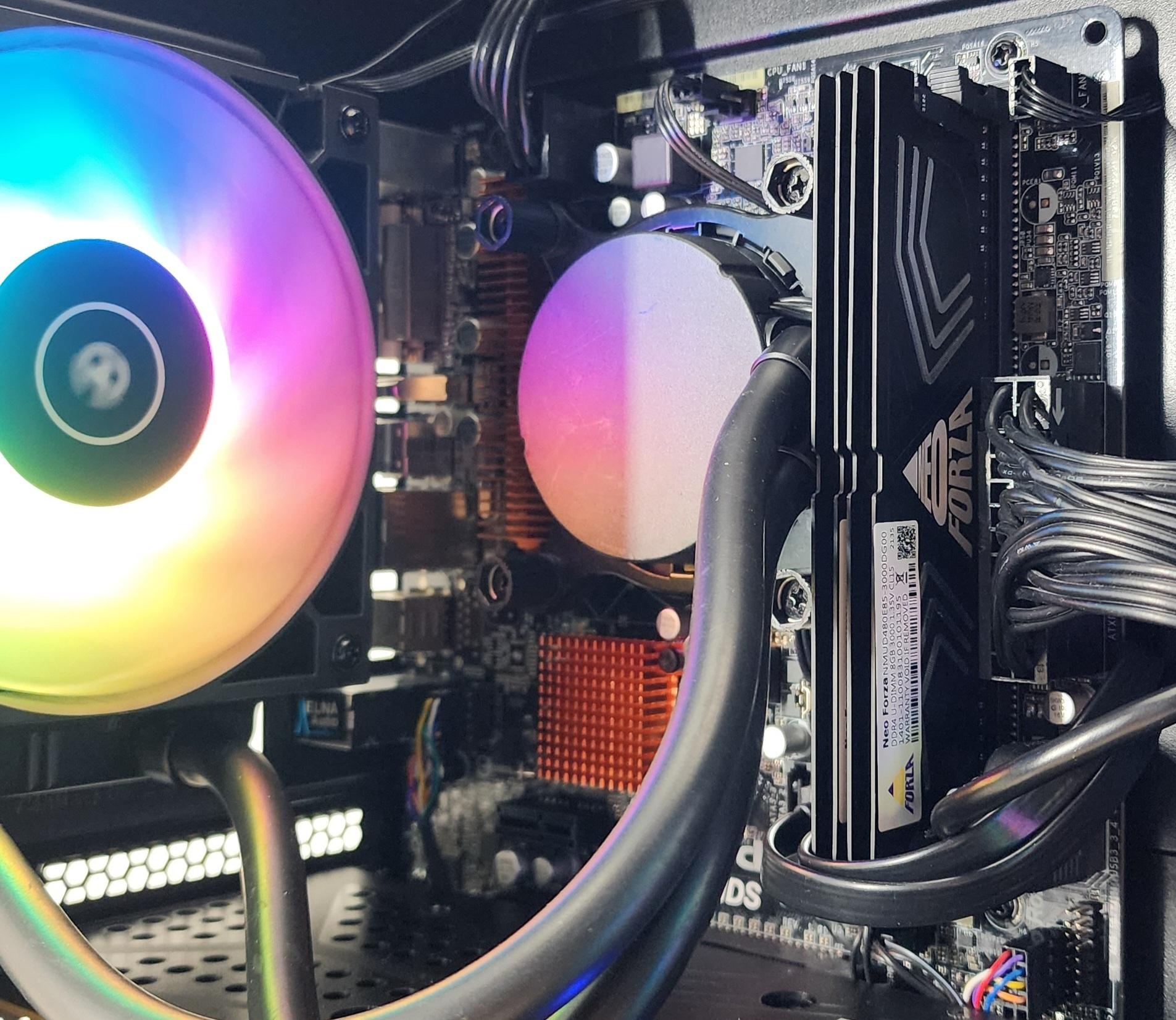 Gaming PC i5-6500 16GB RAM 128GB SSD + 1TB HDD RX 580 8GB Windows 11 Computer