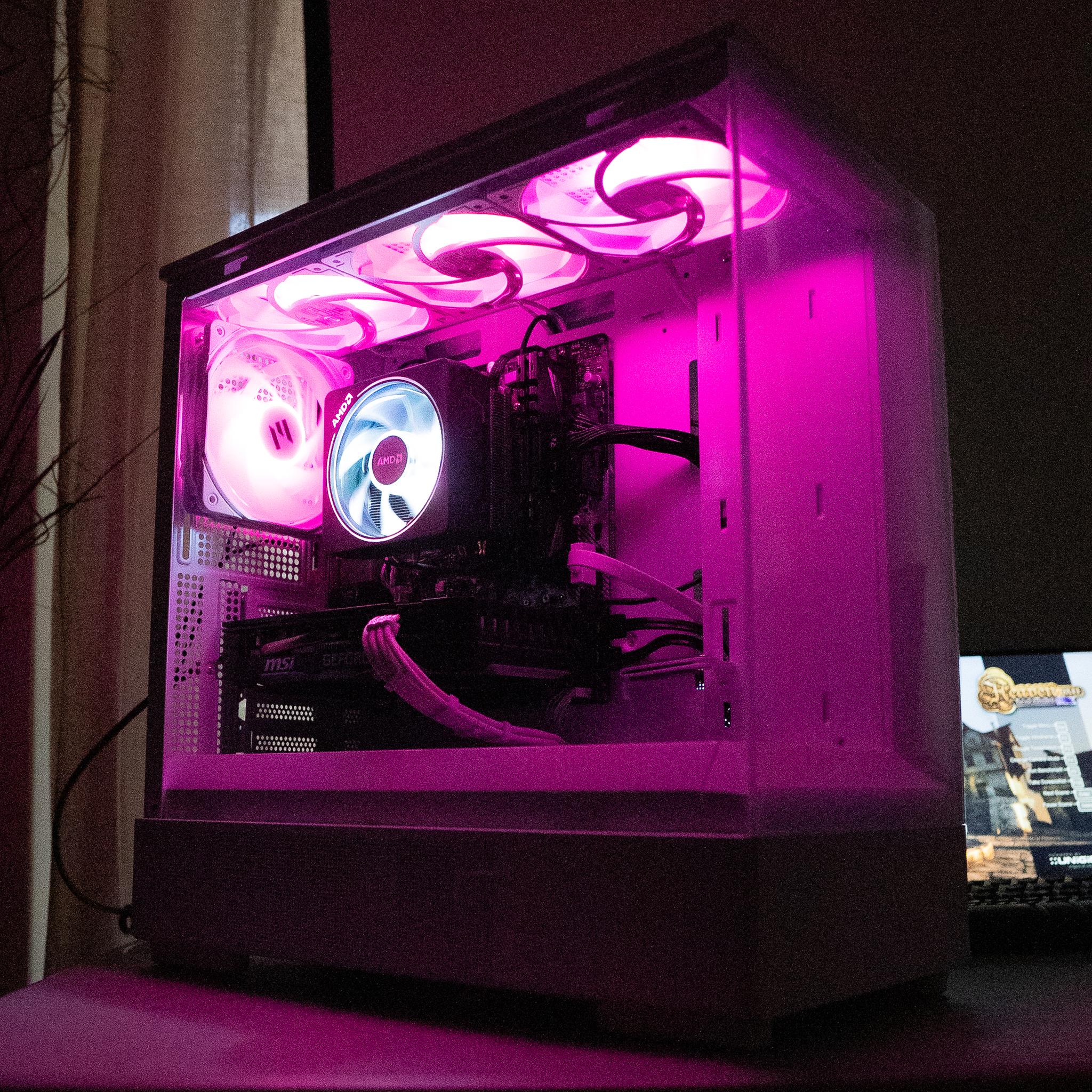 🌸🌸 | MSI GTX 1660 | RYZEN 5 1500X | 16GB DDR4 RAM | 750GB | Pink Guardian