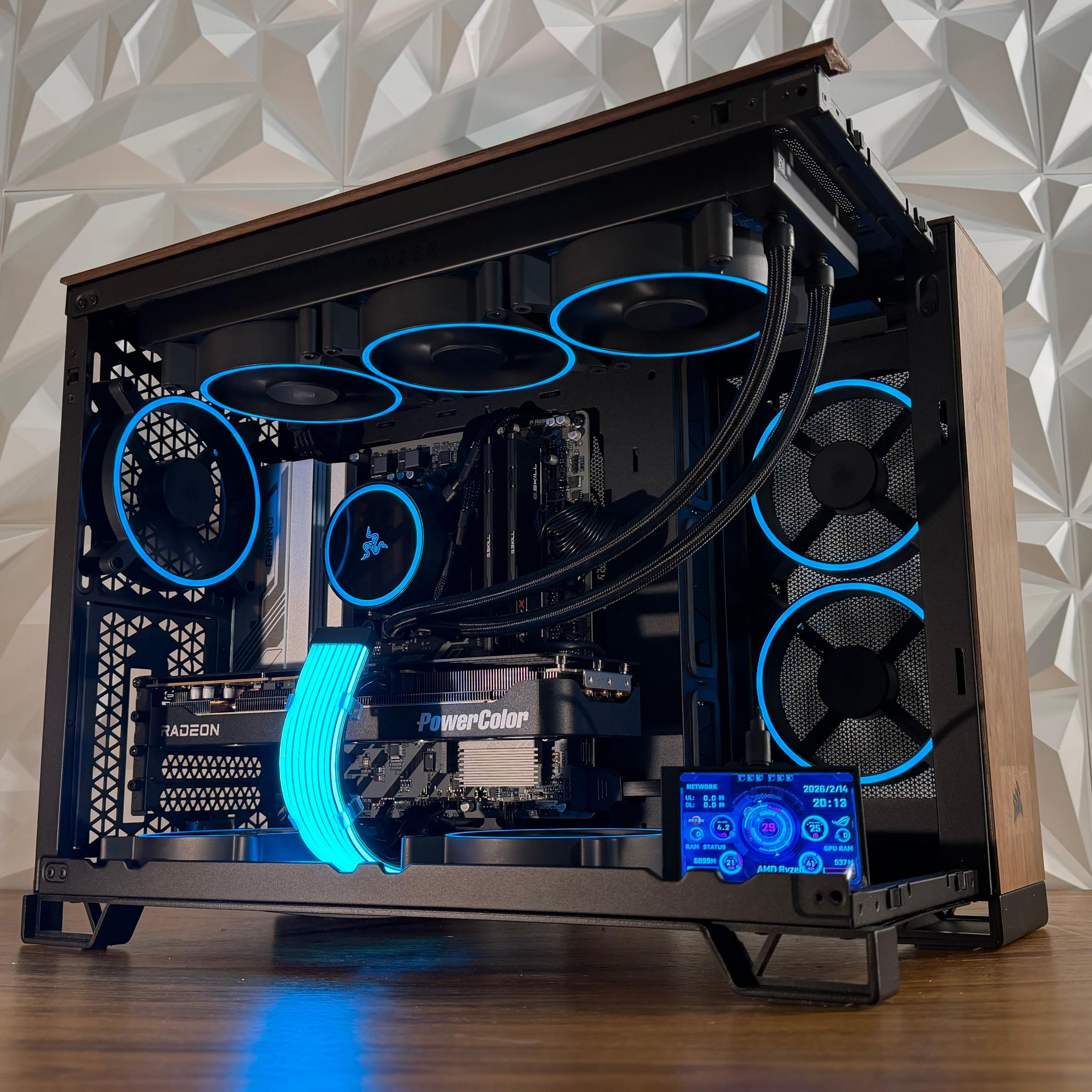 🌲Rx 9070XT | 9800x3d/7900X | 32GB DDR5 | 2TB | Windows 11 Pro 🌲 “WOODLAND PHANTOM”