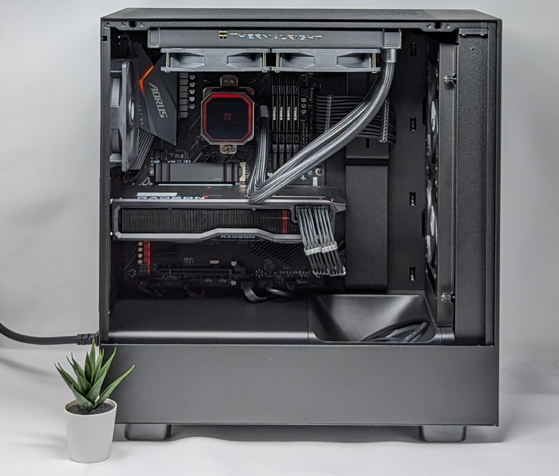 Silent Fortress | AMD RX 7800XT 16gb | Ryzen 7 5700X | 32gb RAM | MSI M461 1TB NVMe SSD