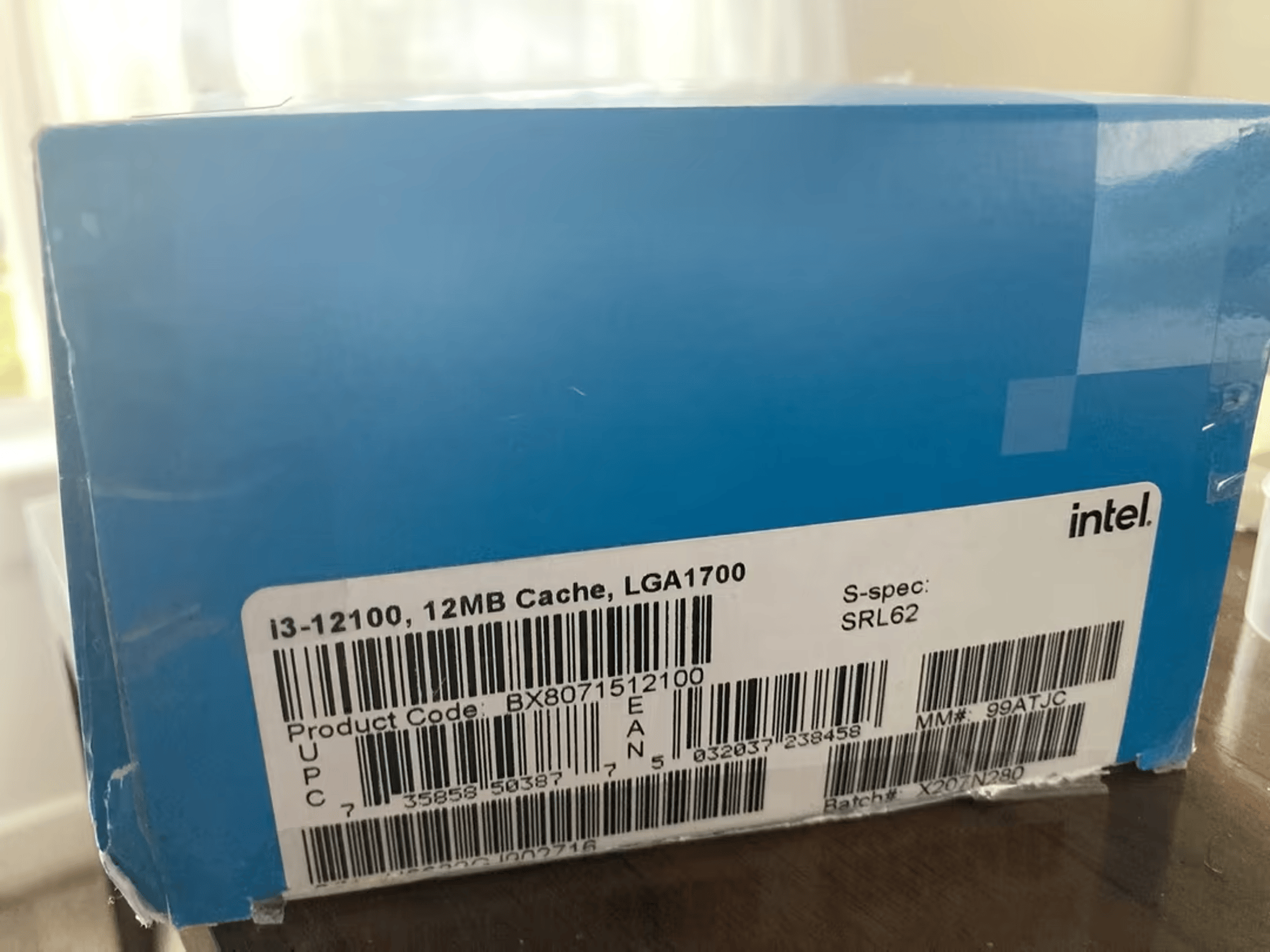 Intel Core I3-12100 CPU 