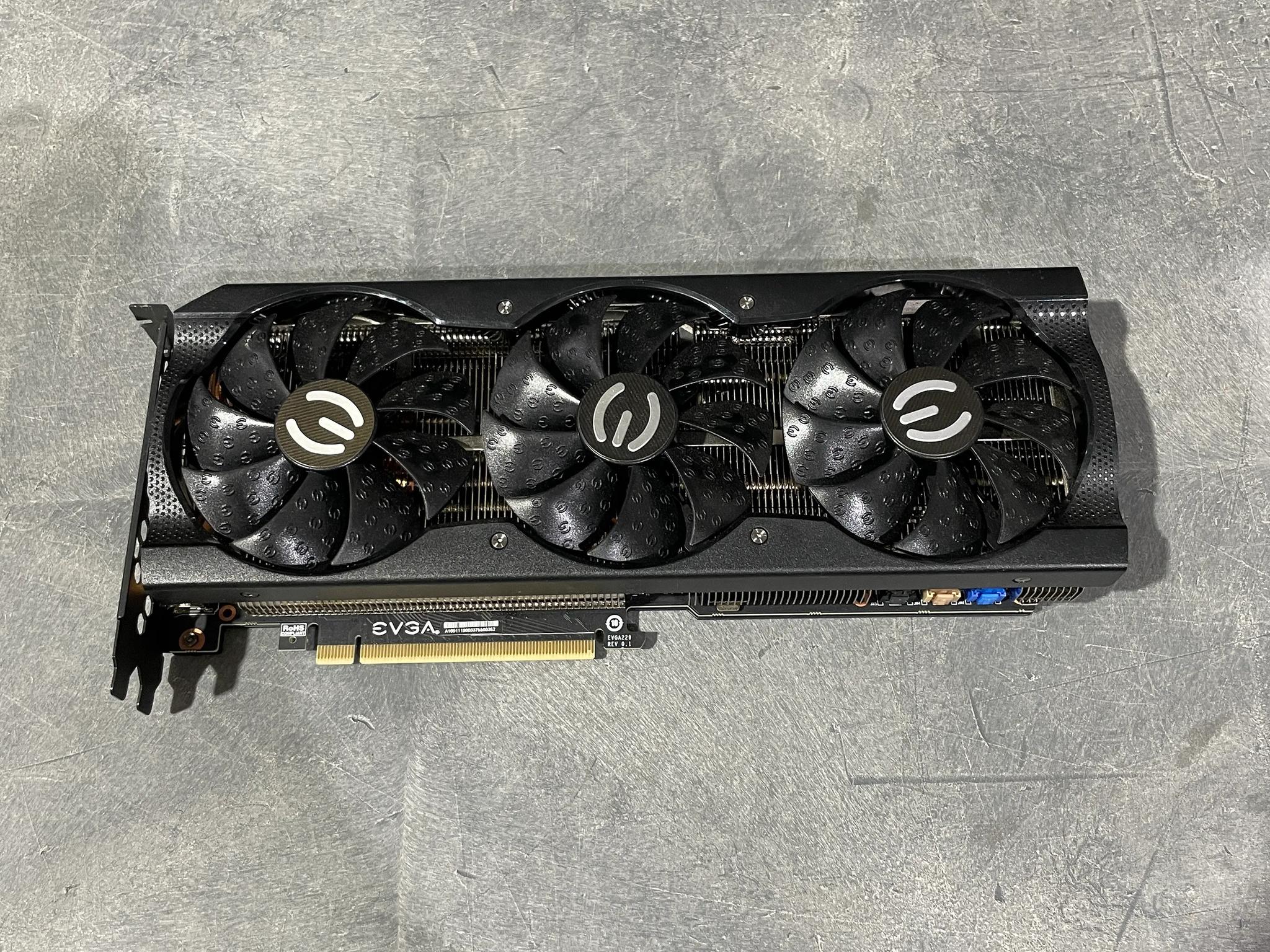 EVGA 08G-P5-3755-KR GeForce RTX 3070 XC3 Ultra Gaming, 8GB GDDR6, ARGB LED, Metal Backplate