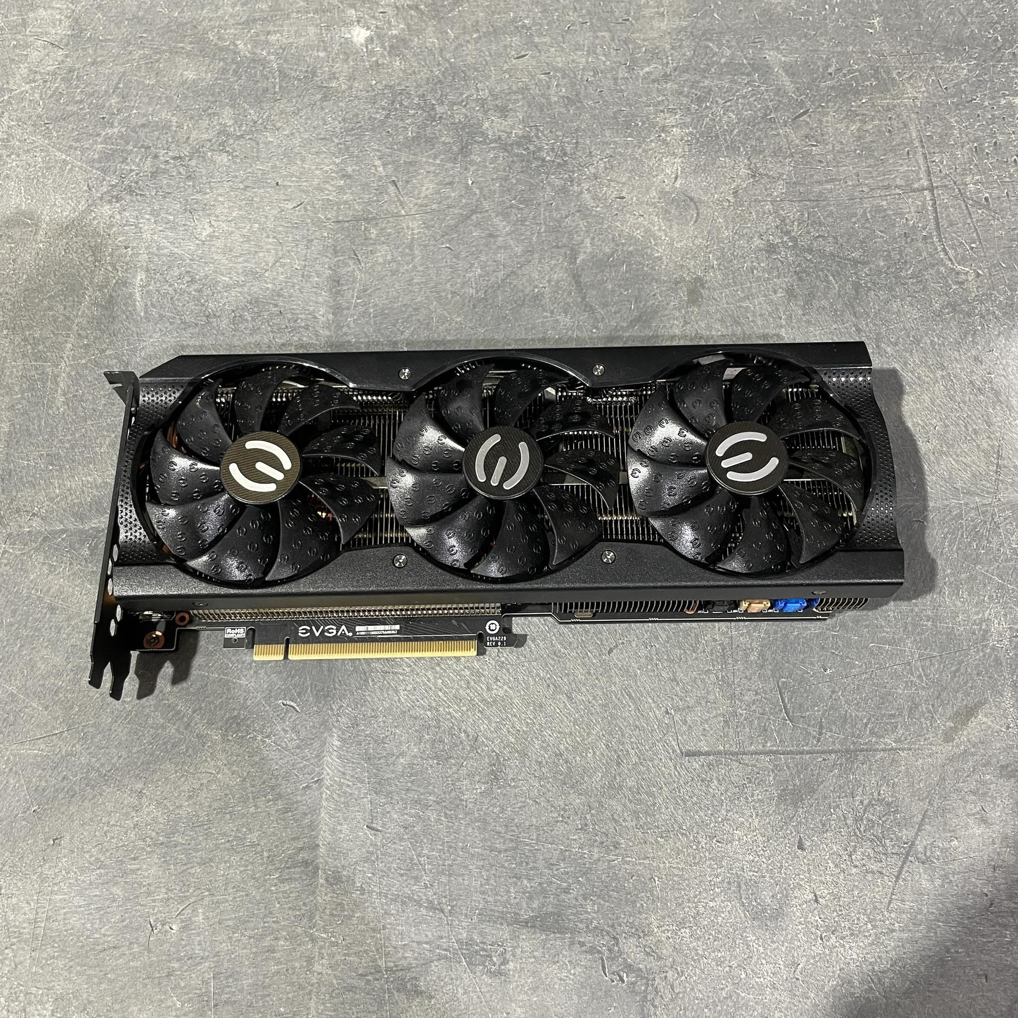 EVGA 08G-P5-3755-KR GeForce RTX 3070 XC3 Ultra Gaming, 8GB GDDR6, ARGB LED, Metal Backplate