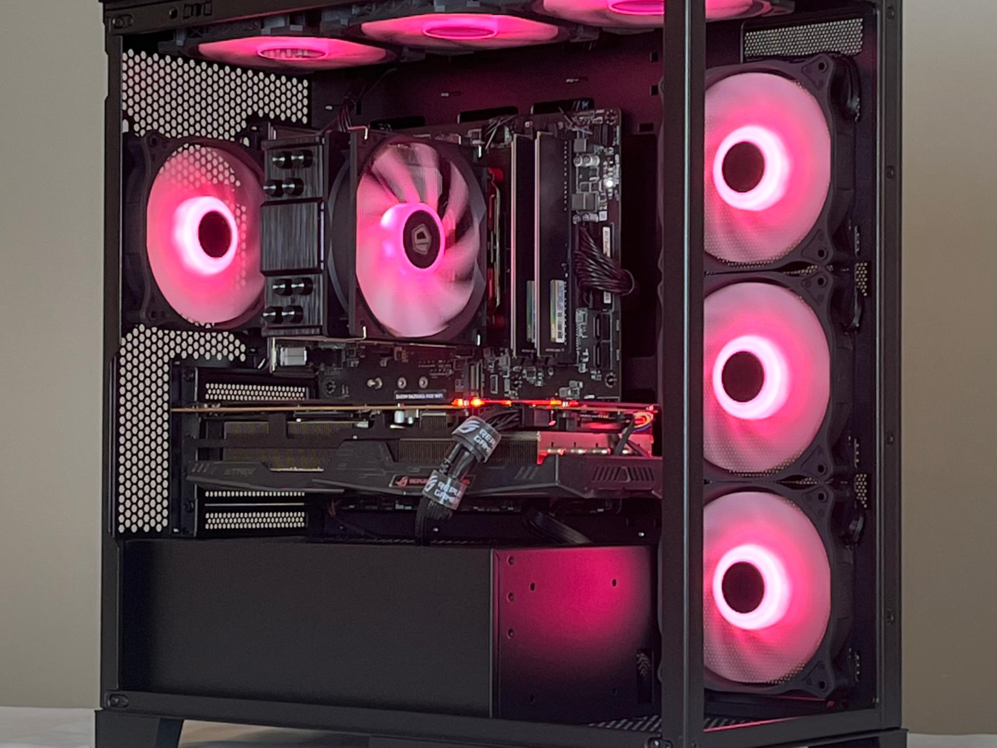 🔴RED🔴/⚫️BLACK⚫️ CLEAN PURE PERFORMANCE💸 GAMING PC!
