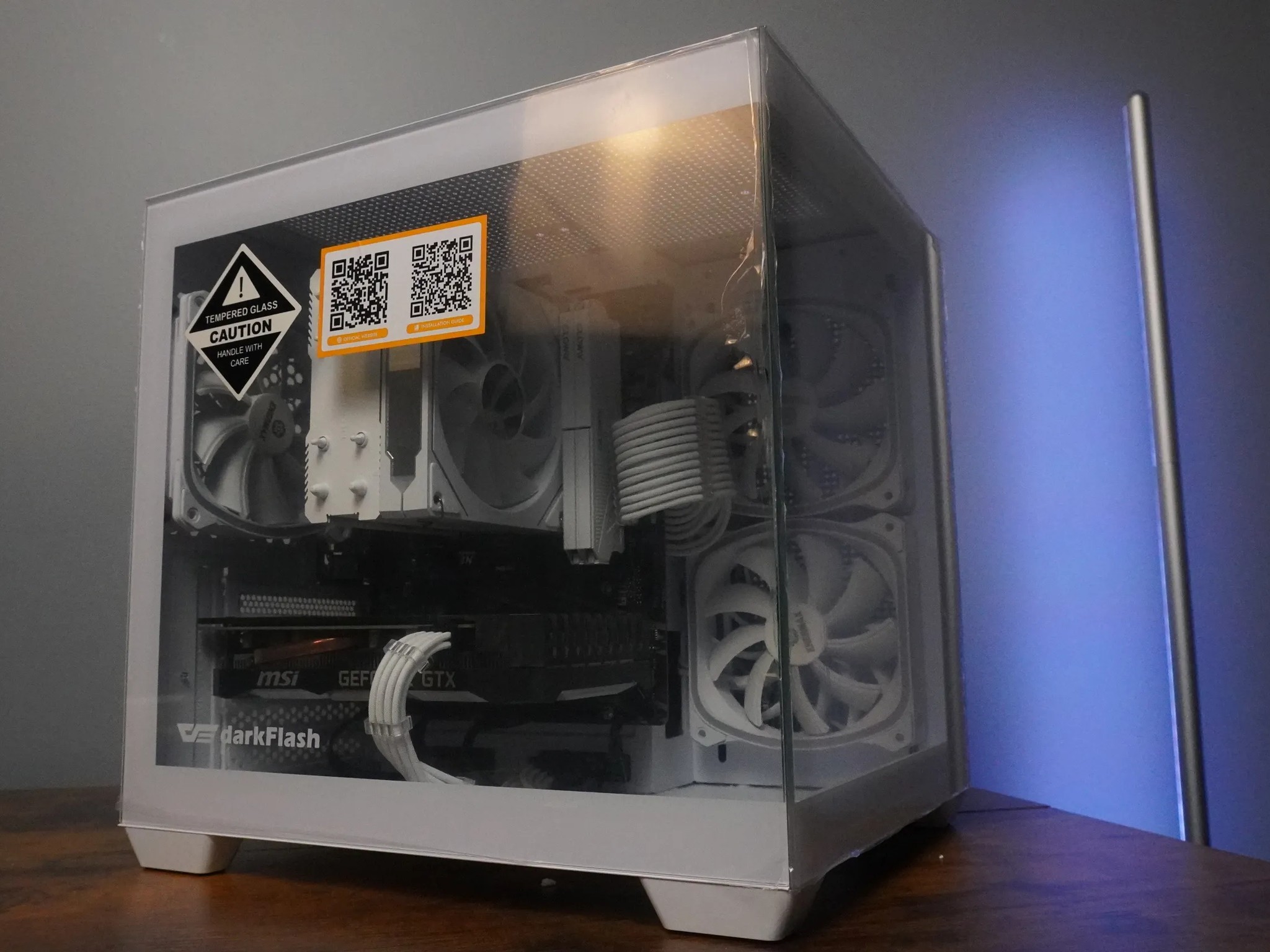 🤍ALL WHITE🤍 1080p GAMING MACHINE 💚GTX 1660 Super 🧡 Ryzen 5 2600 | 16GB | WIFI