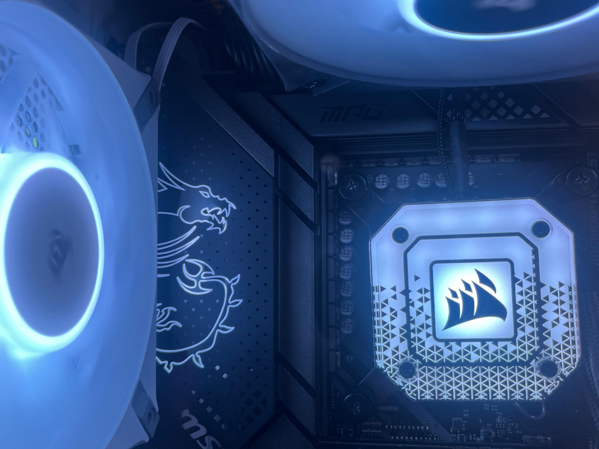 ❄️ White Gaming Desktop i7 12700k + 3060 ❄️