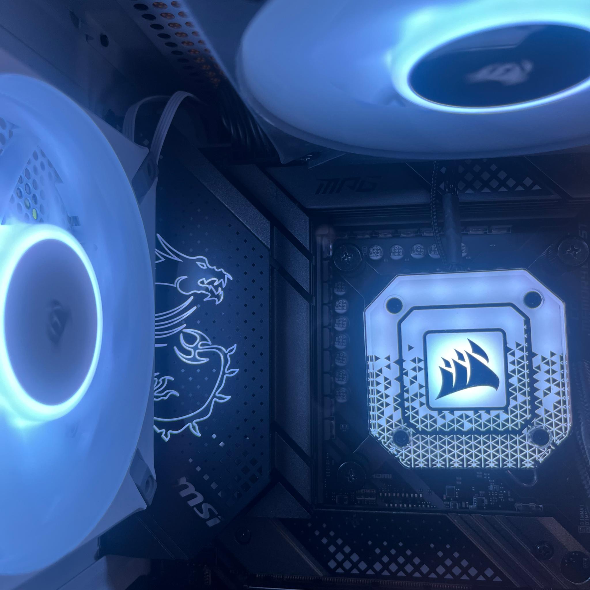 ❄️ White Gaming Desktop i7 12700k + 3060 ❄️