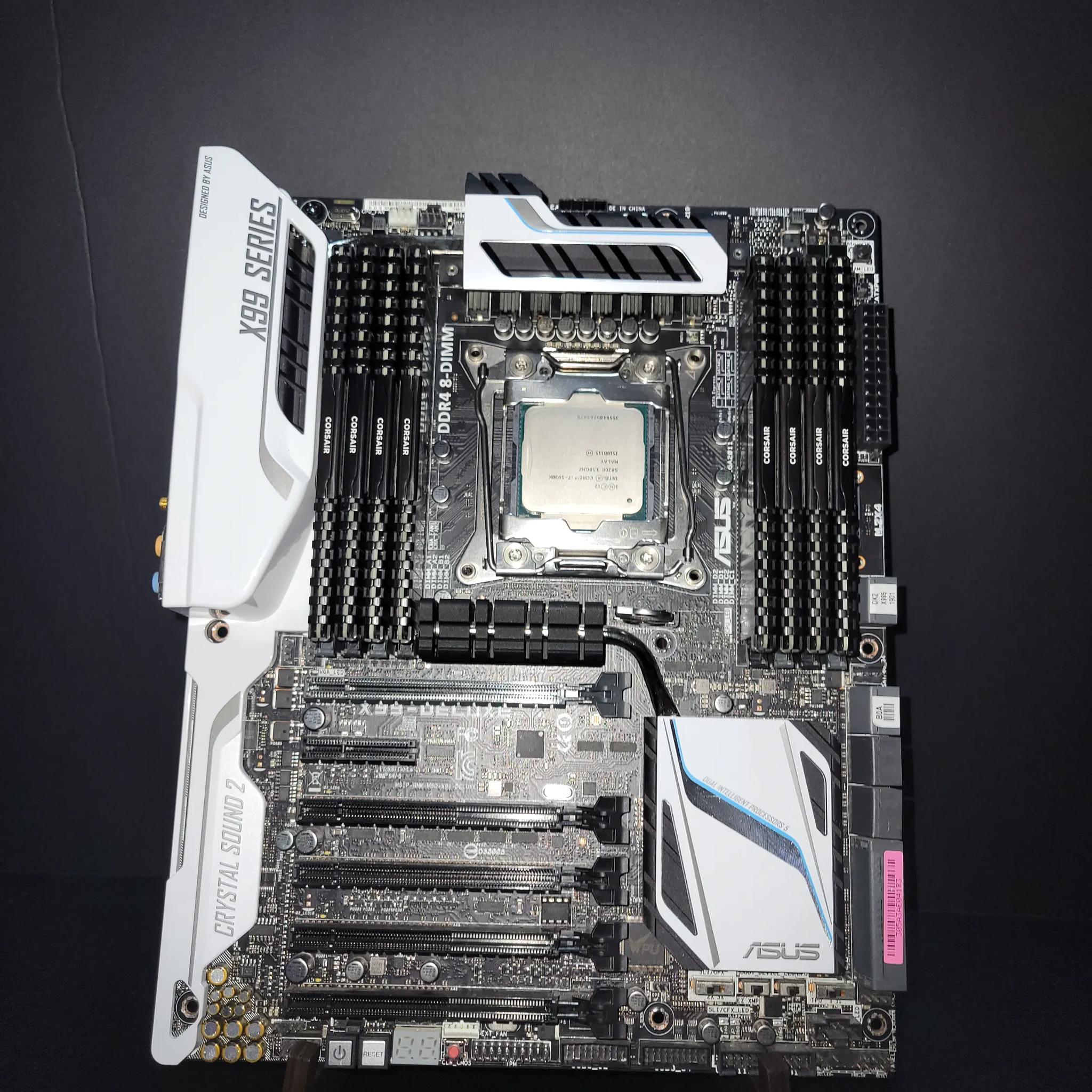 🚀 SUPER SALE: ASUS X99-DELUXE, i7-5930K, 64GB DDR4 RAM, 1TB M.2 - Power Up Your Rig! 💥