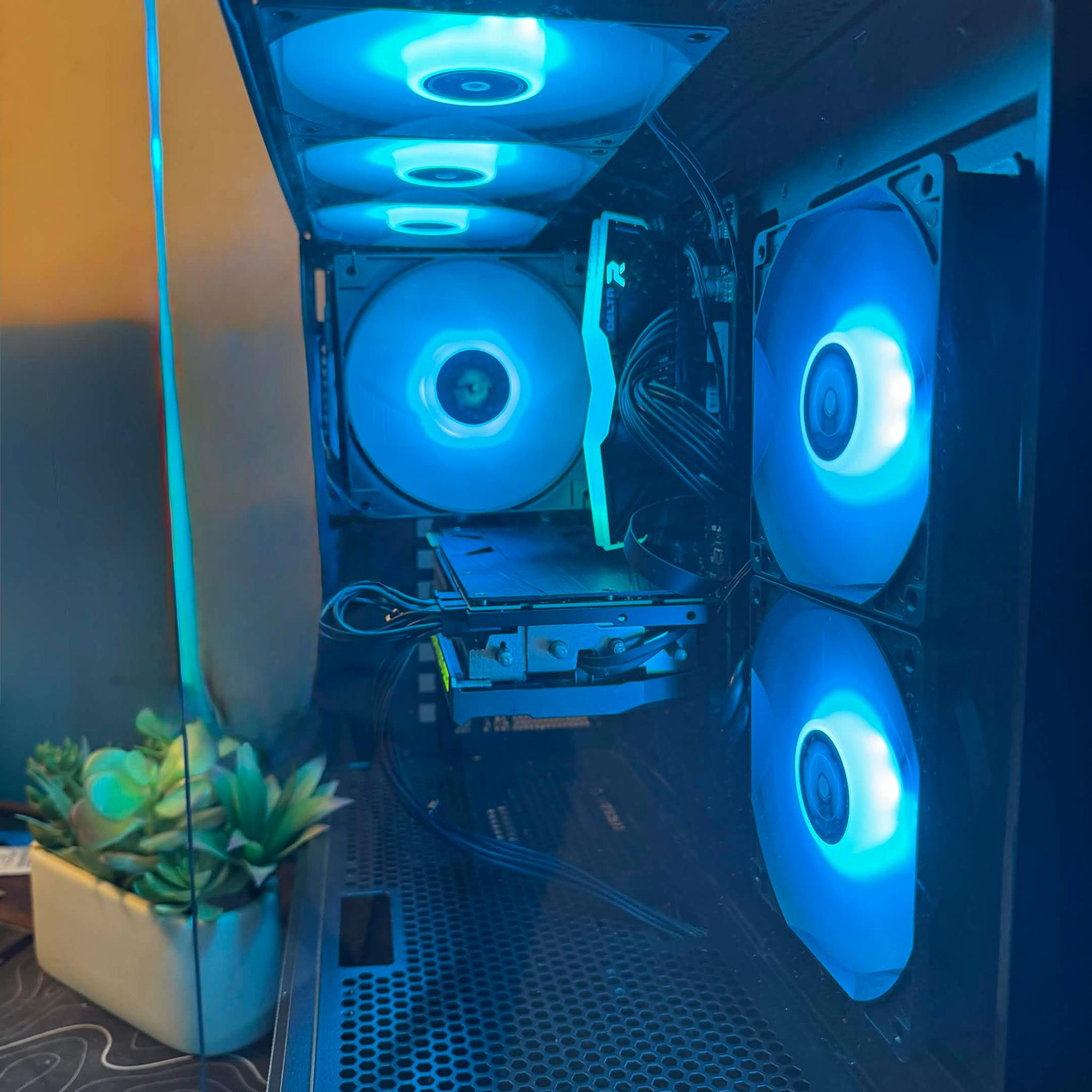 "Value King" Fishtank 1080p Gaming PC - Ryzen 5 5500 | RTX 2070 Super | 16GB DDR4 3200 | WiFi & BT
