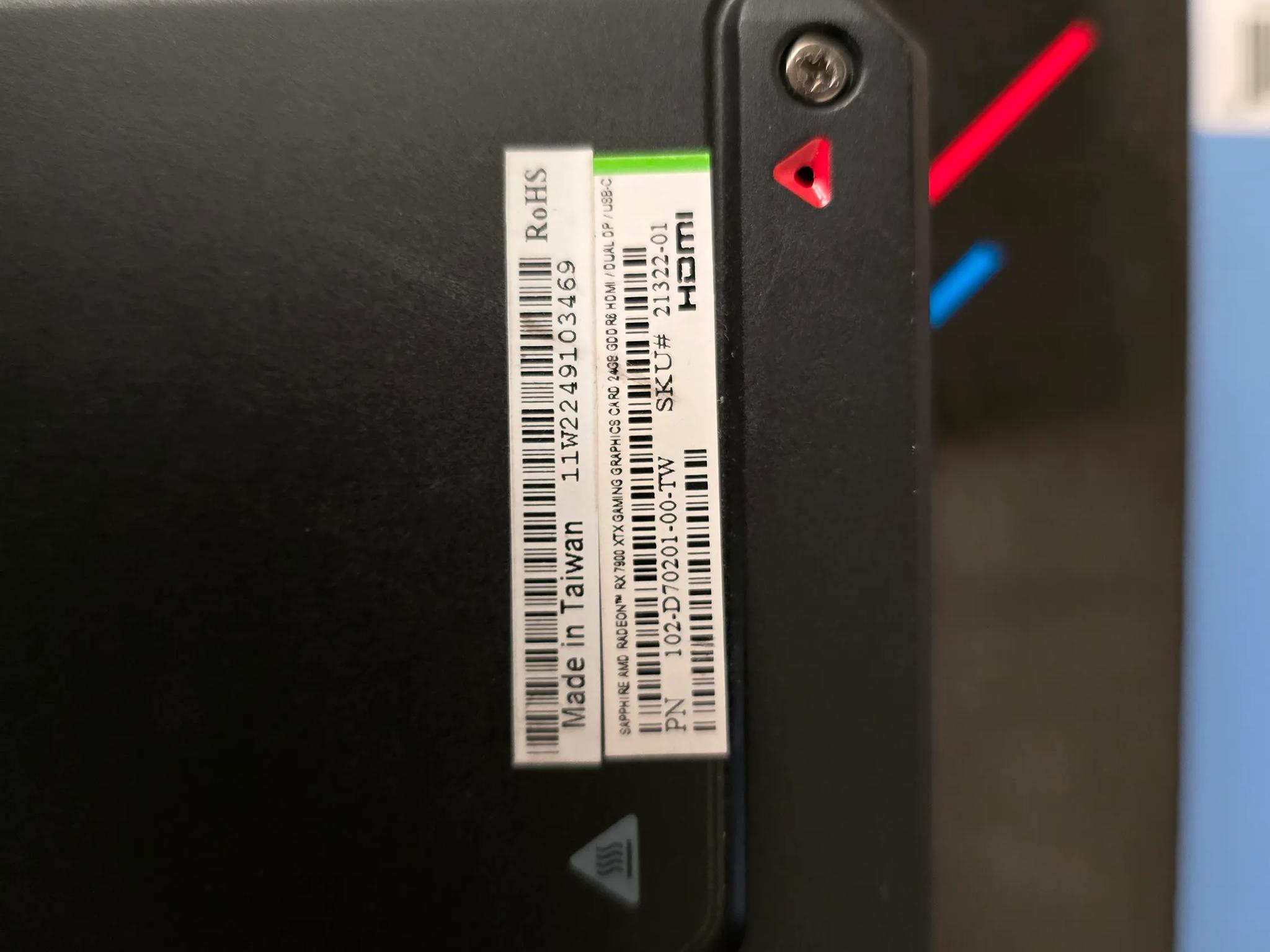 Sapphire AMD Radeon RX 7900 XTX 24GB