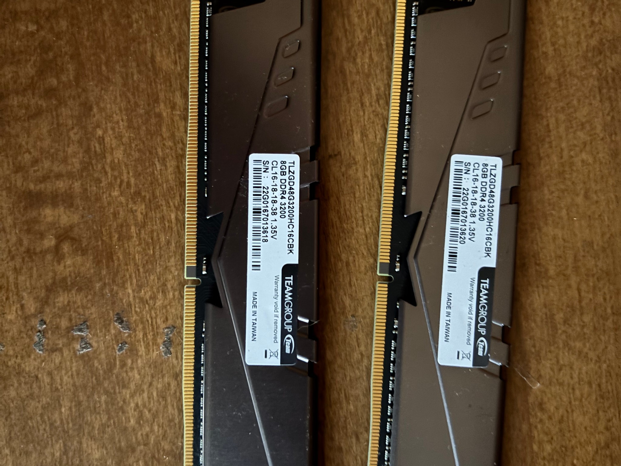 TEAMGROUP T-Force Vulcan Z 16GB (2x8GB) DDR4-3200 DIMM Desktop RAM