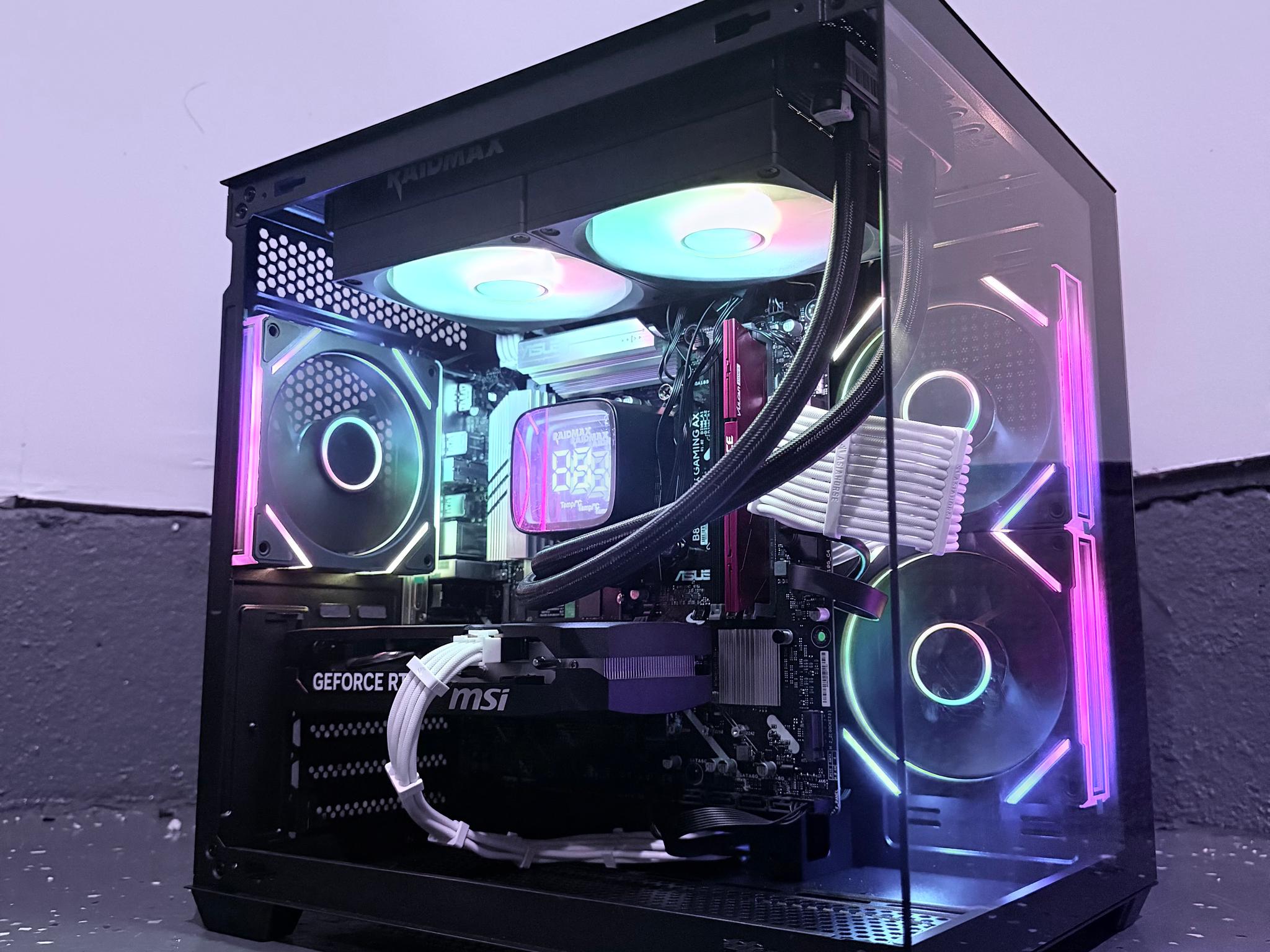 ⚫️"Prism Surge"🌈 | 1440p Gaming | RTX 5060 | Ultra 5 225F | 16GB DDR5 | 2TB SSD | Free Shipping