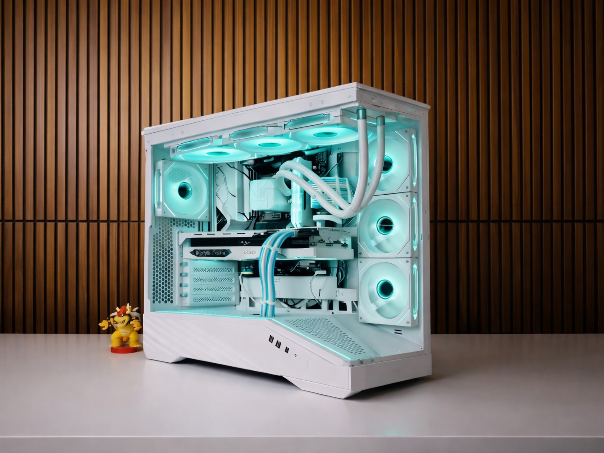 RX 7800 XT 16GB Gaming PC – i7-12700K – 32GB RAM –  NVMe – 1440p Ultra - win11/BT - white