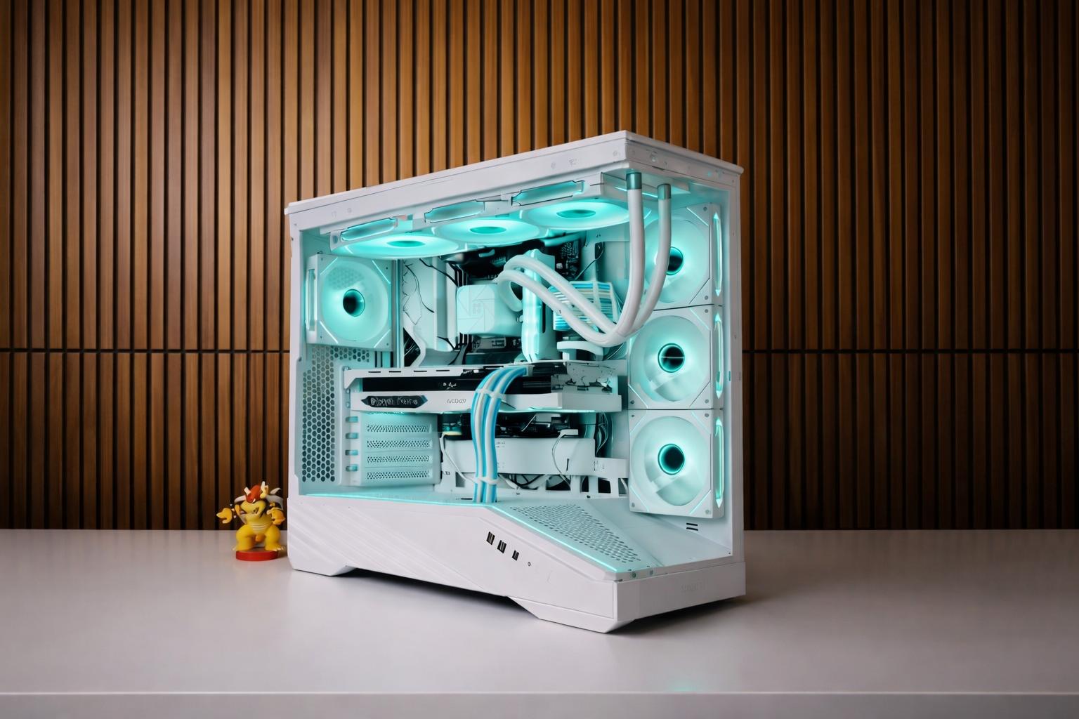RX 7800 XT 16GB Gaming PC – i7-12700K – 32GB RAM –  NVMe – 1440p Ultra - win11/BT - white