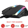 Pro Gaming Accessory Bundle - PBX RGB Backlit, Full-Size USB Keyboard, USB Mouse, Mouse Pad