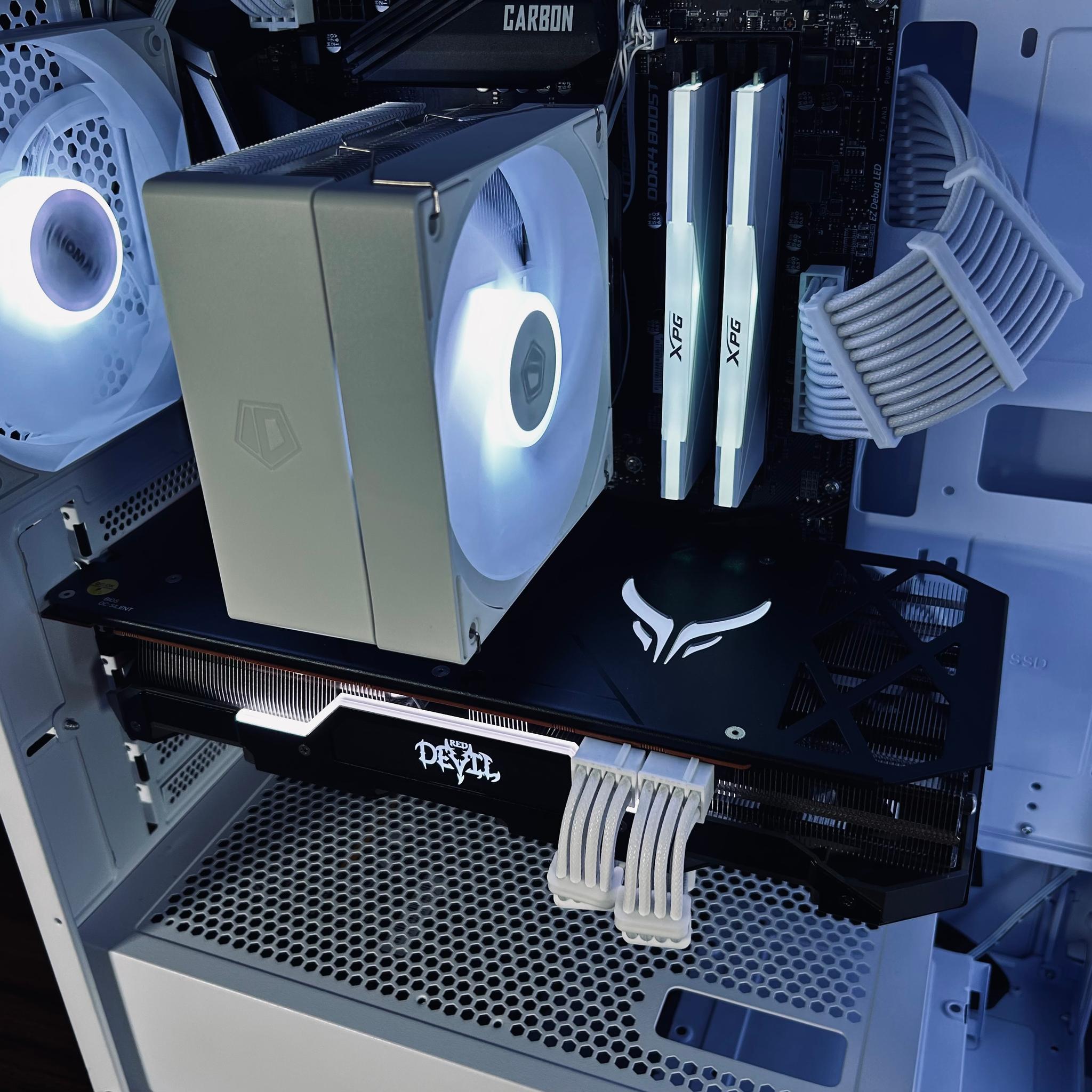 Frostwood❄️🌲 l Ryzen 5 5500 | RX 5700XT | 16GB DDR4 | White 1080p Gaming PC