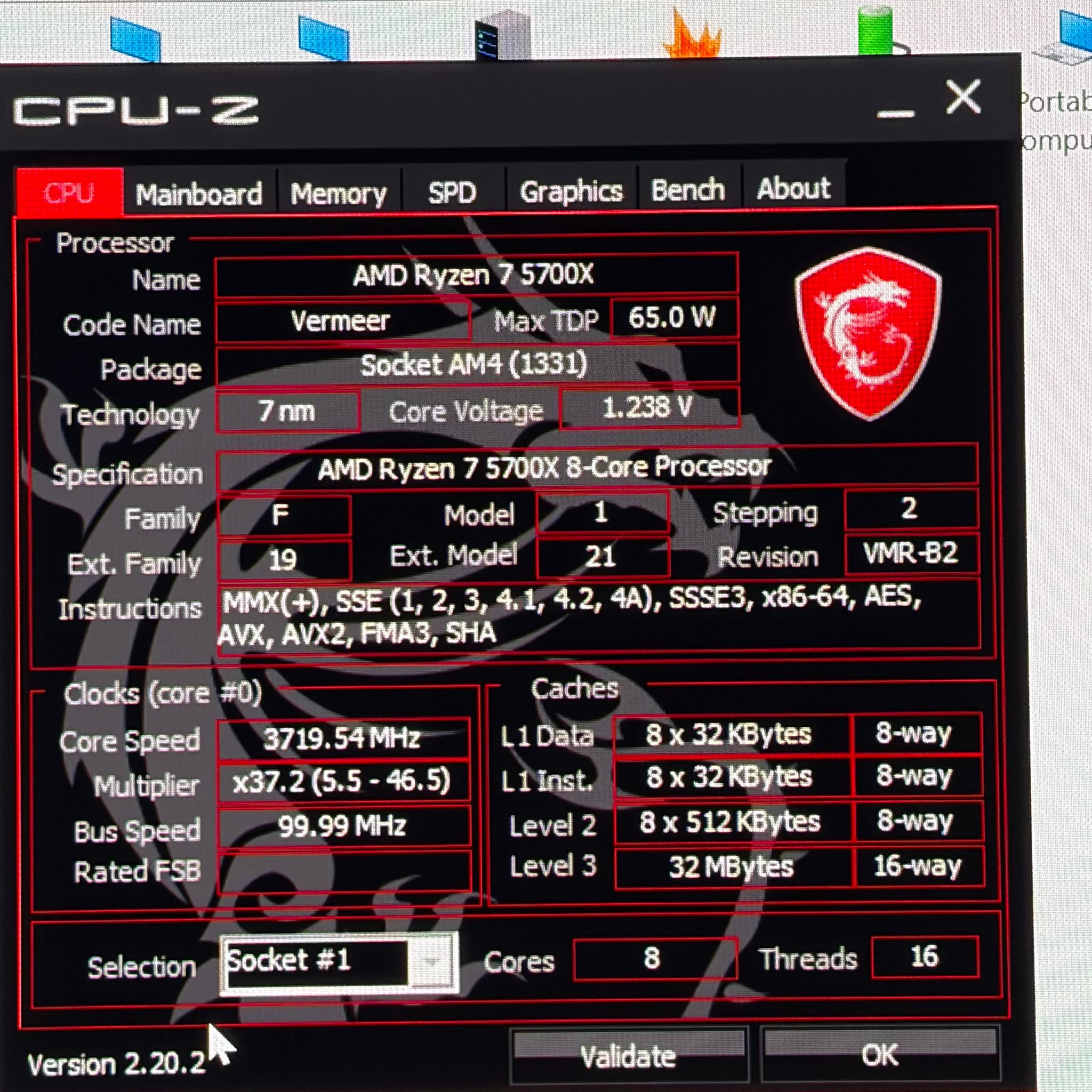 YAWYORE Gaming PC, AMD Ryzen 7 5700X, GeForce RTX 5060 Desktop Computer