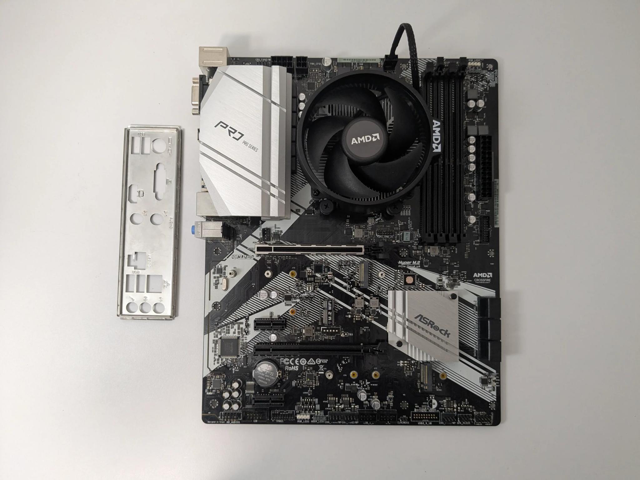 AMD Ryzen 5 3600 + ASRock B550 Pro4 ATX Motherboard Combo – Fully Tested!