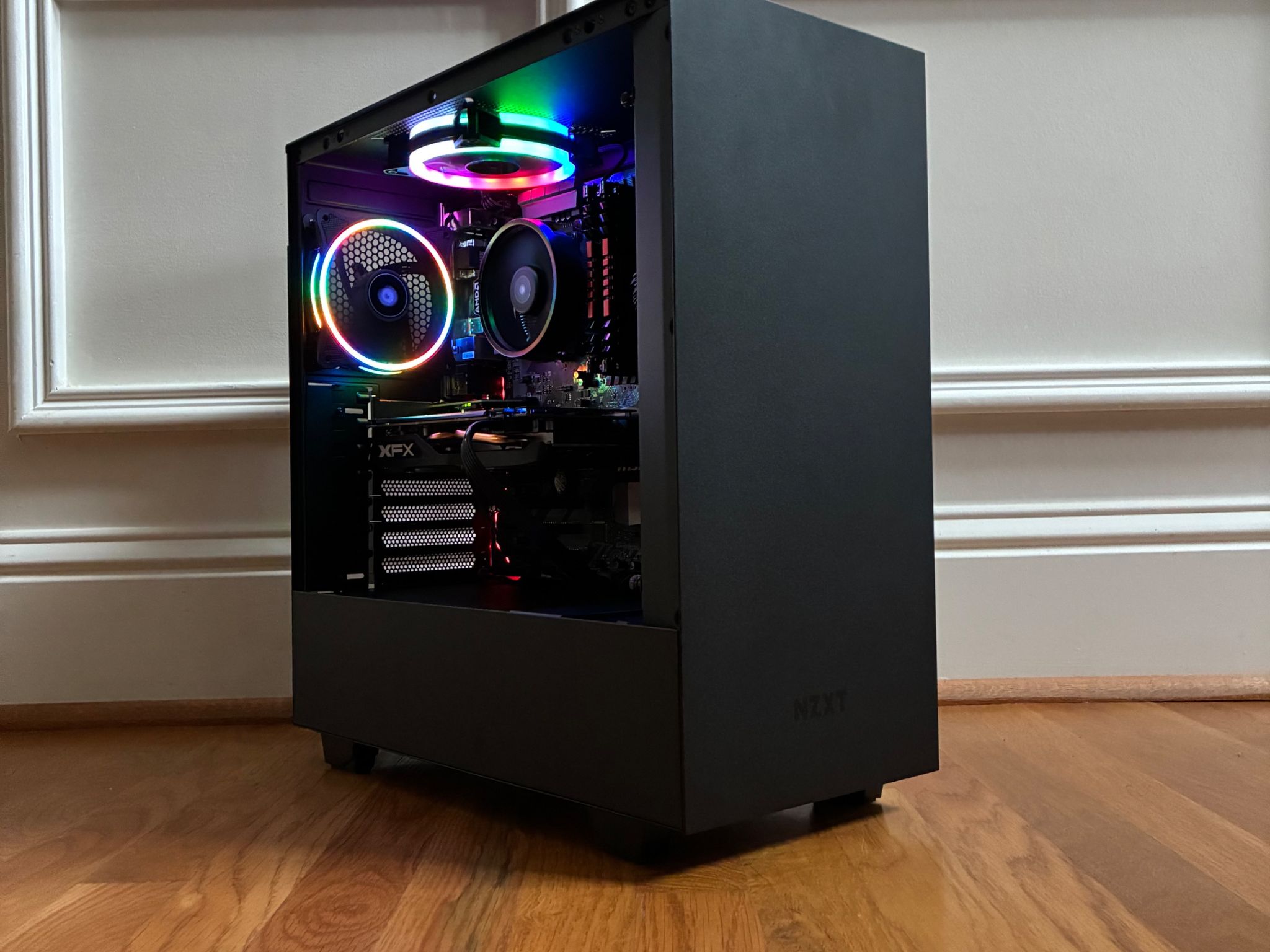 R5 2600 RX 570 8GB CUSTOM GAMING PC 16GB DDR4 512GB NVME SSD WIFI WINDOWS 10/11