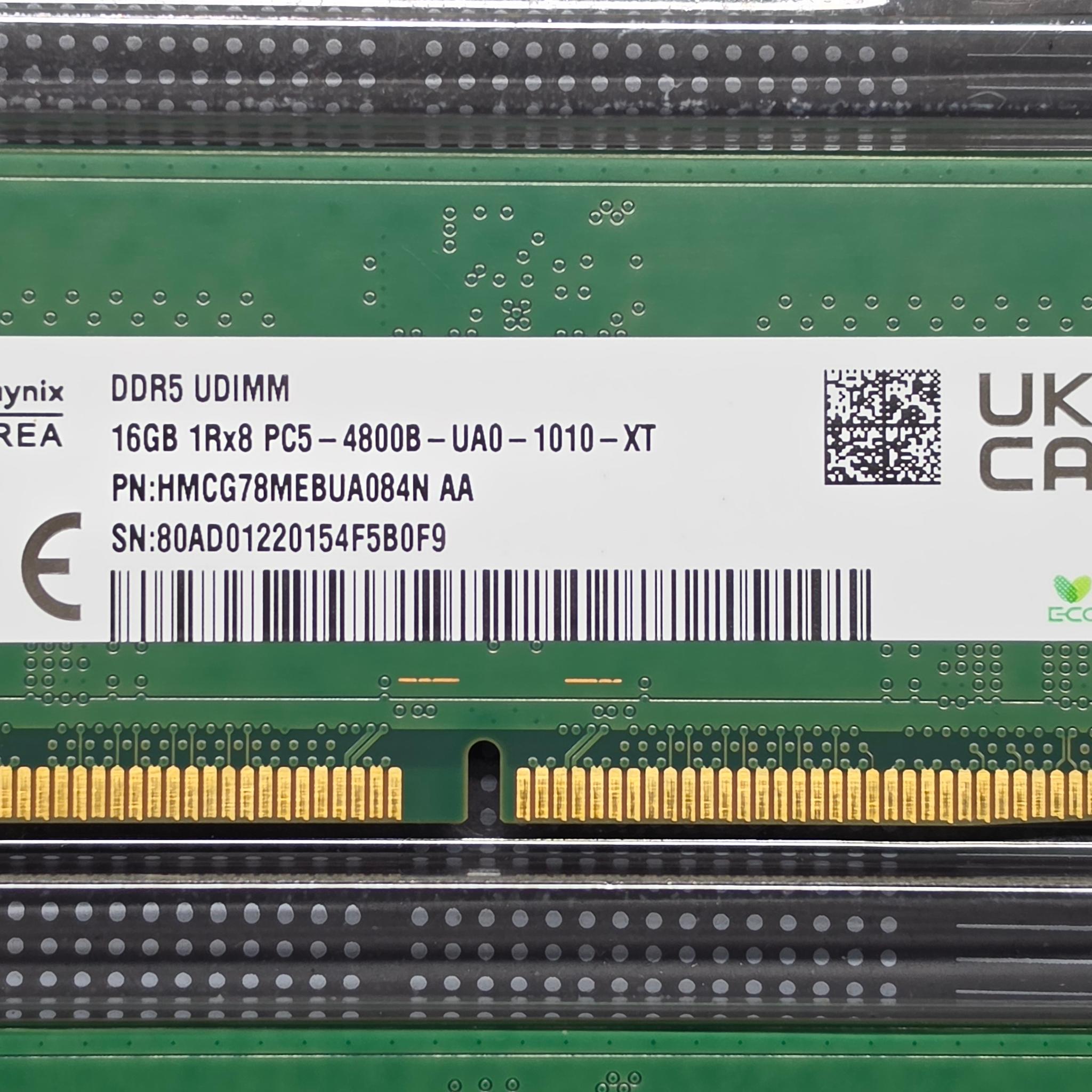 SK Hynix 2x16GB DDR5-4800 SDRAM U-DIMM