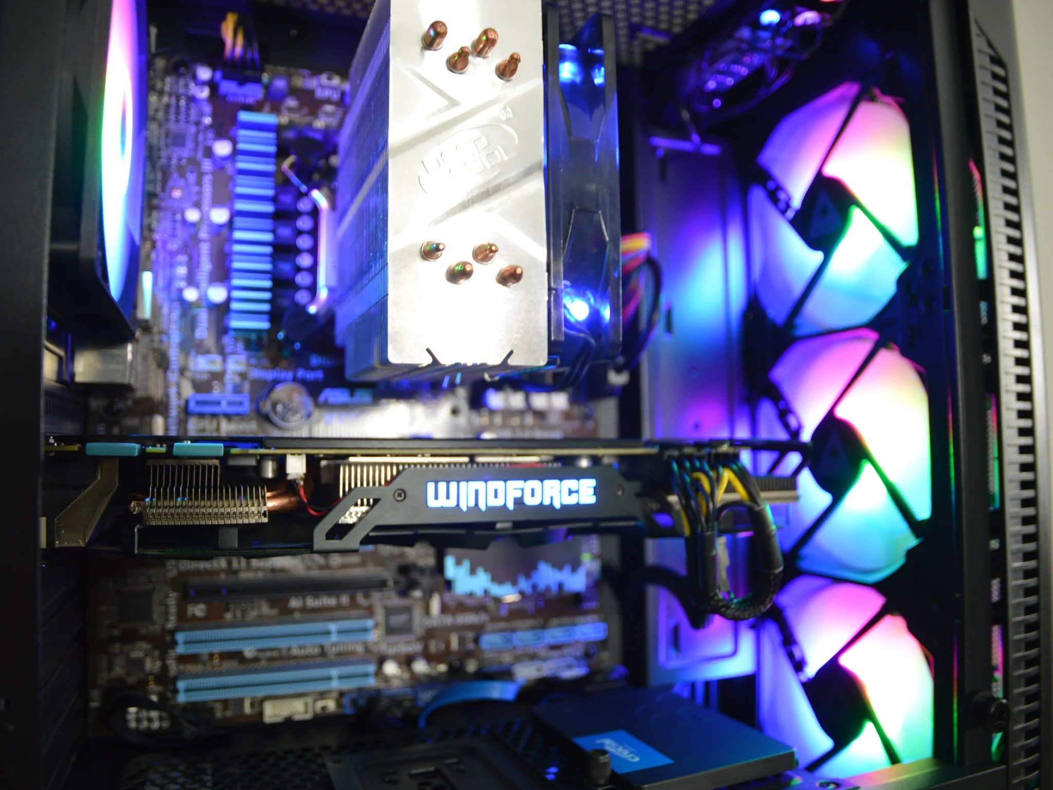🔵🌈| GTX 970 4GB | INTEL i7 3770k | 16GB DDR3 RAM | 512GB NVME SSD | Rainbow Ice |