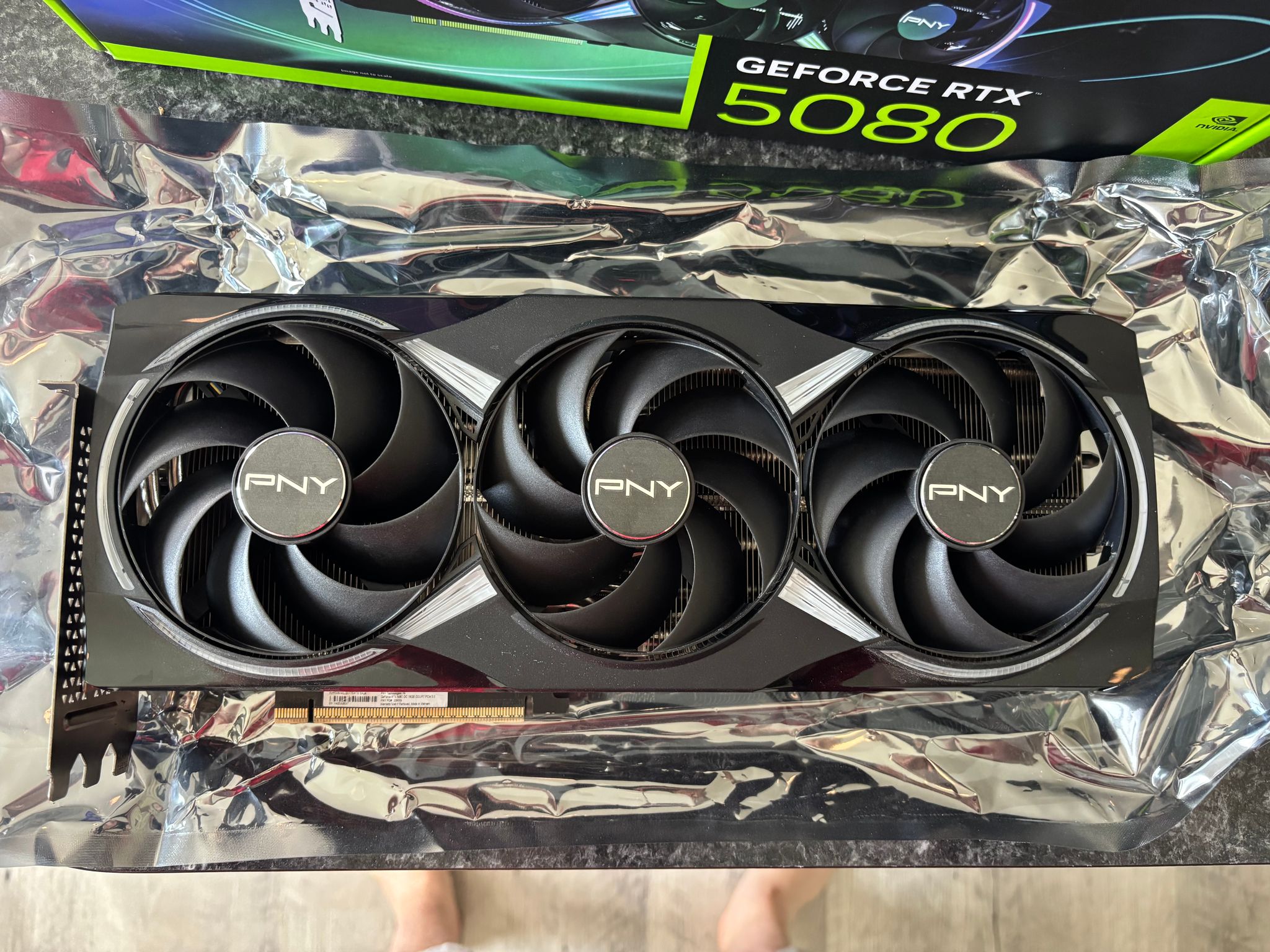 PNY NVIDIA 5080 EPIC-X ARGB GPU 16GB