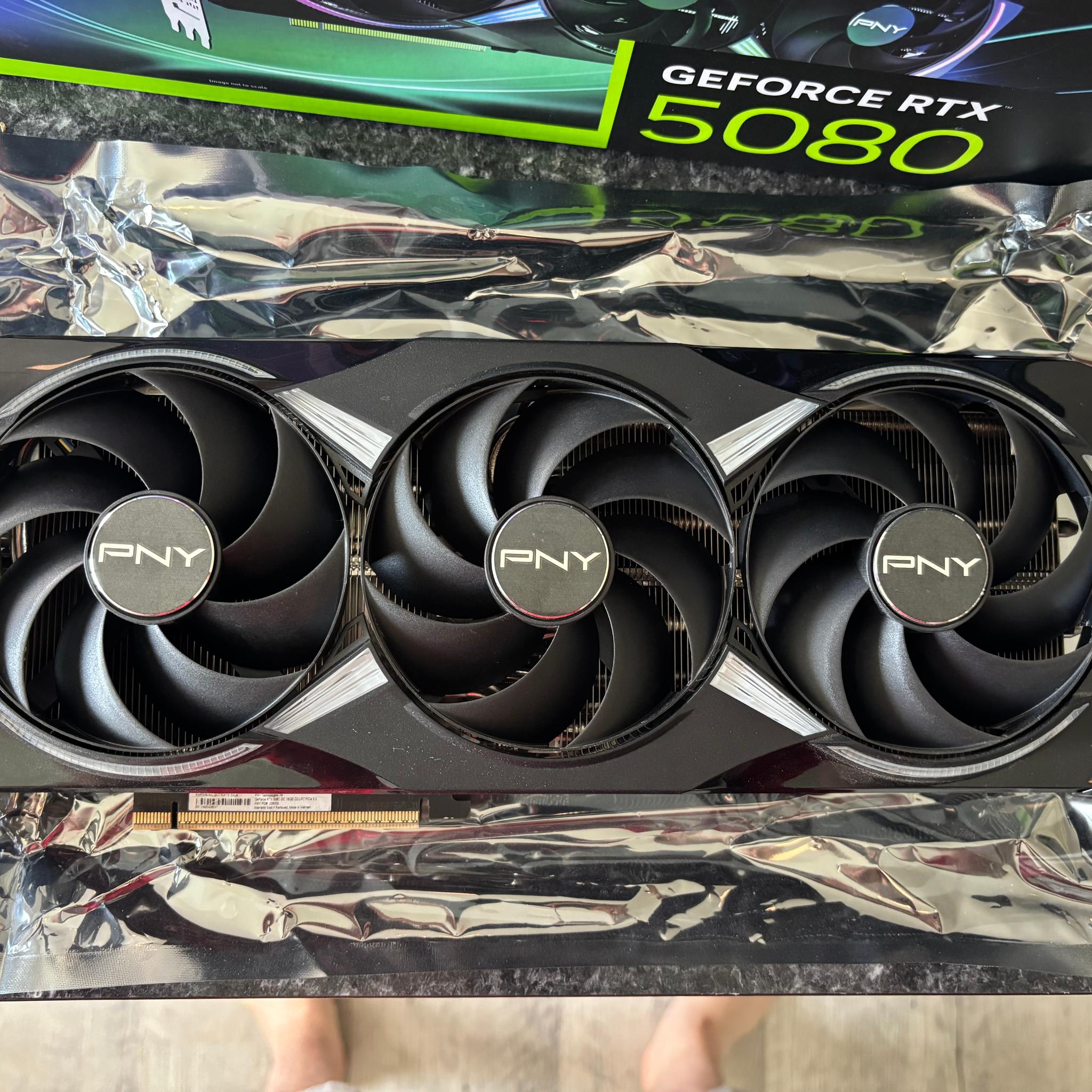 PNY NVIDIA 5080 EPIC-X ARGB GPU 16GB