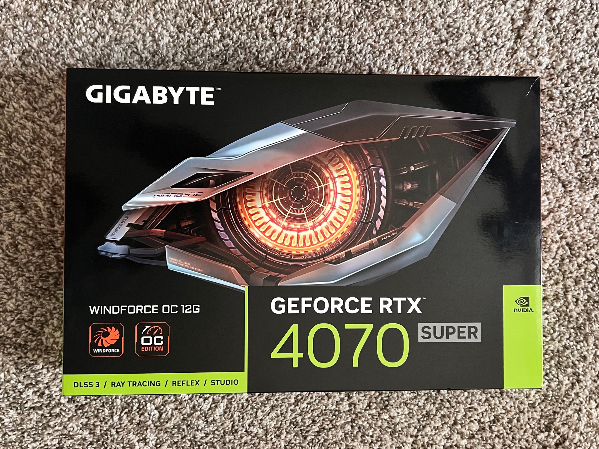 GIGABYTE WINDFORCE OC GeForce RTX 4070 SUPER