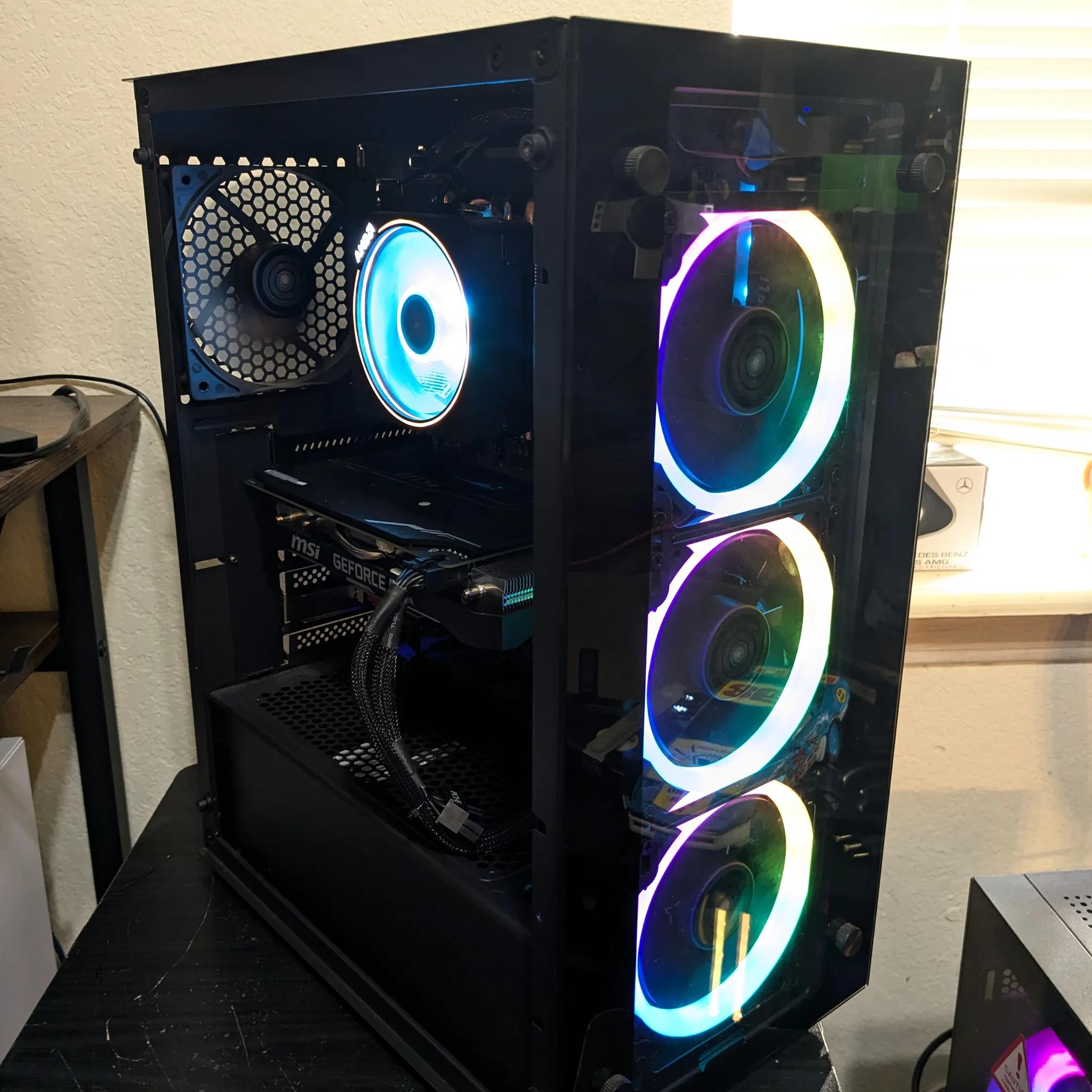 144+ FPS Fortnite/Apex, 180 Day Warranty, WiFi, RGB, Windows11, R7 2700X, RTX 2060S, 1TB SSD